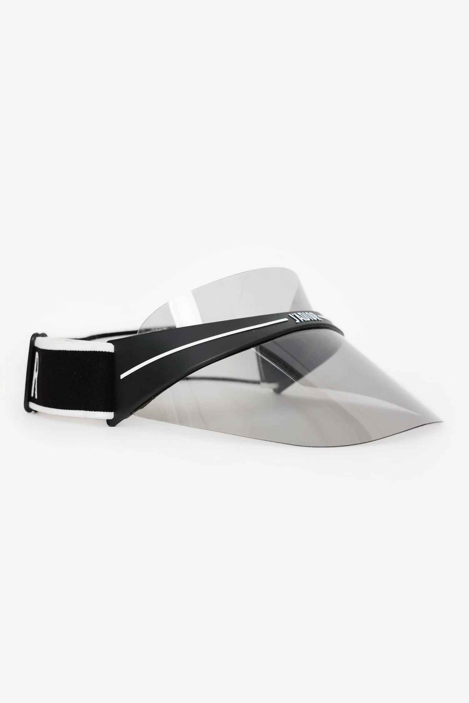 Christian Dior White/Black DiorClub1 Visor - Image 2