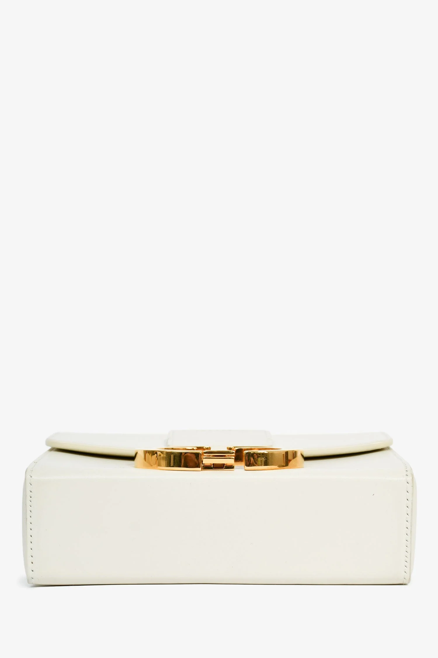 Christian Dior White Leather 'Sac 30 Montaigne Mini' Crossbody - Image 5