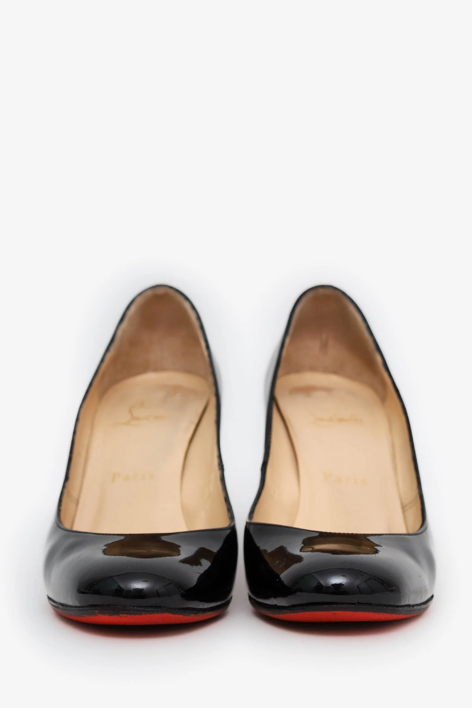 Christian Louboutin Black Patent Leather Pumps Size 36.5 - Image 3