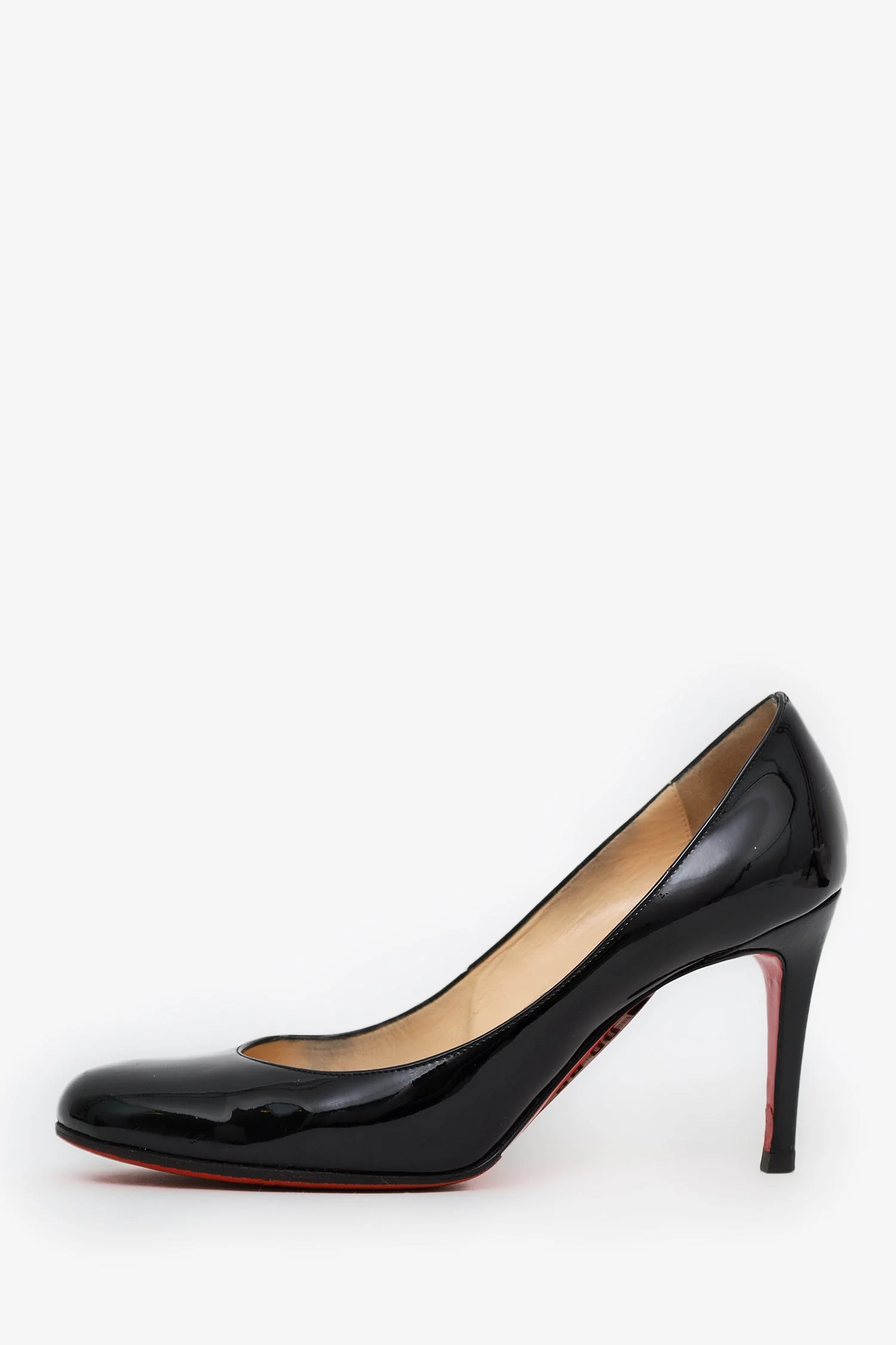 Christian Louboutin Black Patent Leather Pumps Size 36.5 - Image 4