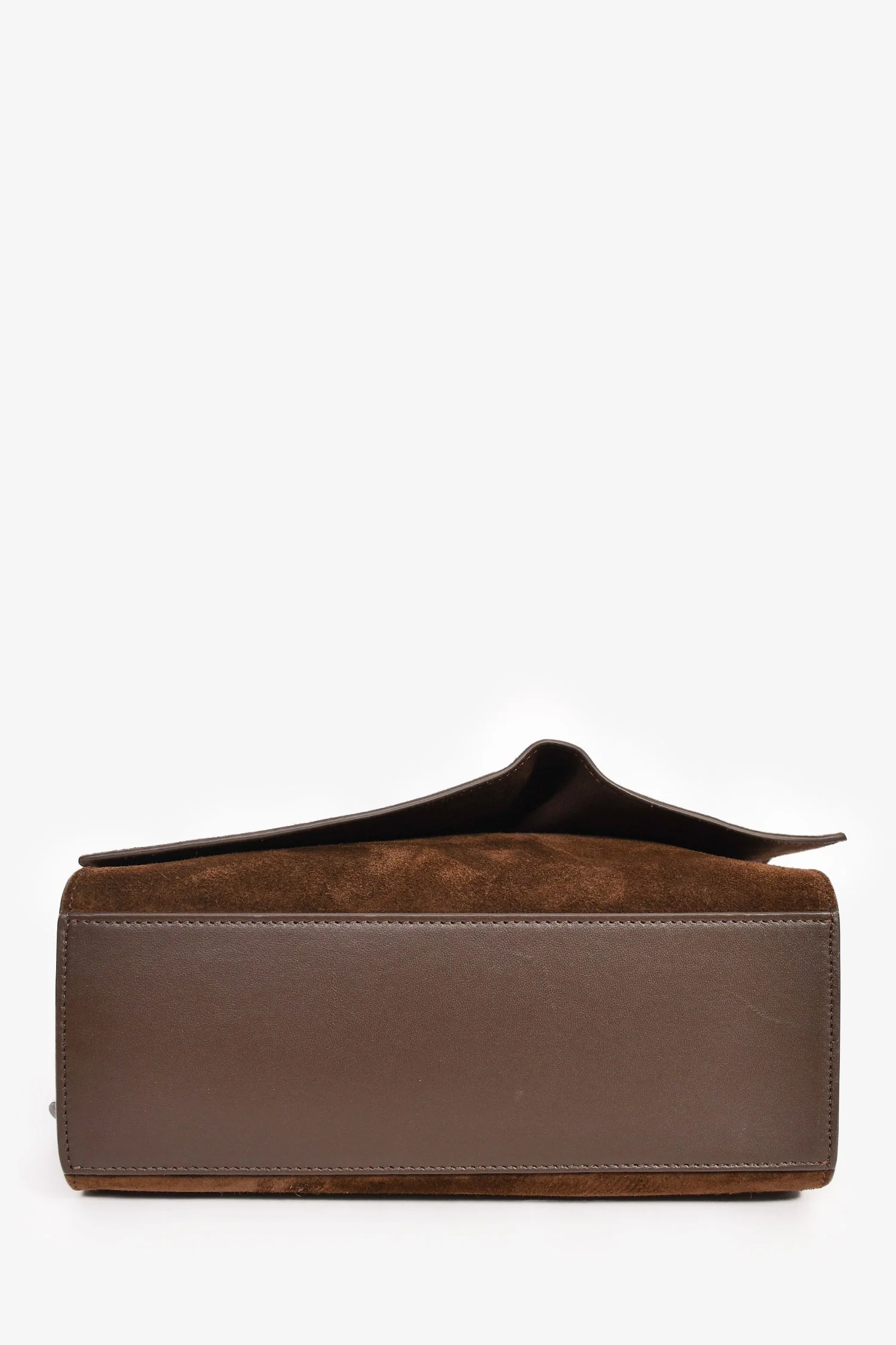 Christian Louboutin Brown Suede Baggy Small Shoulder Bag - Image 5