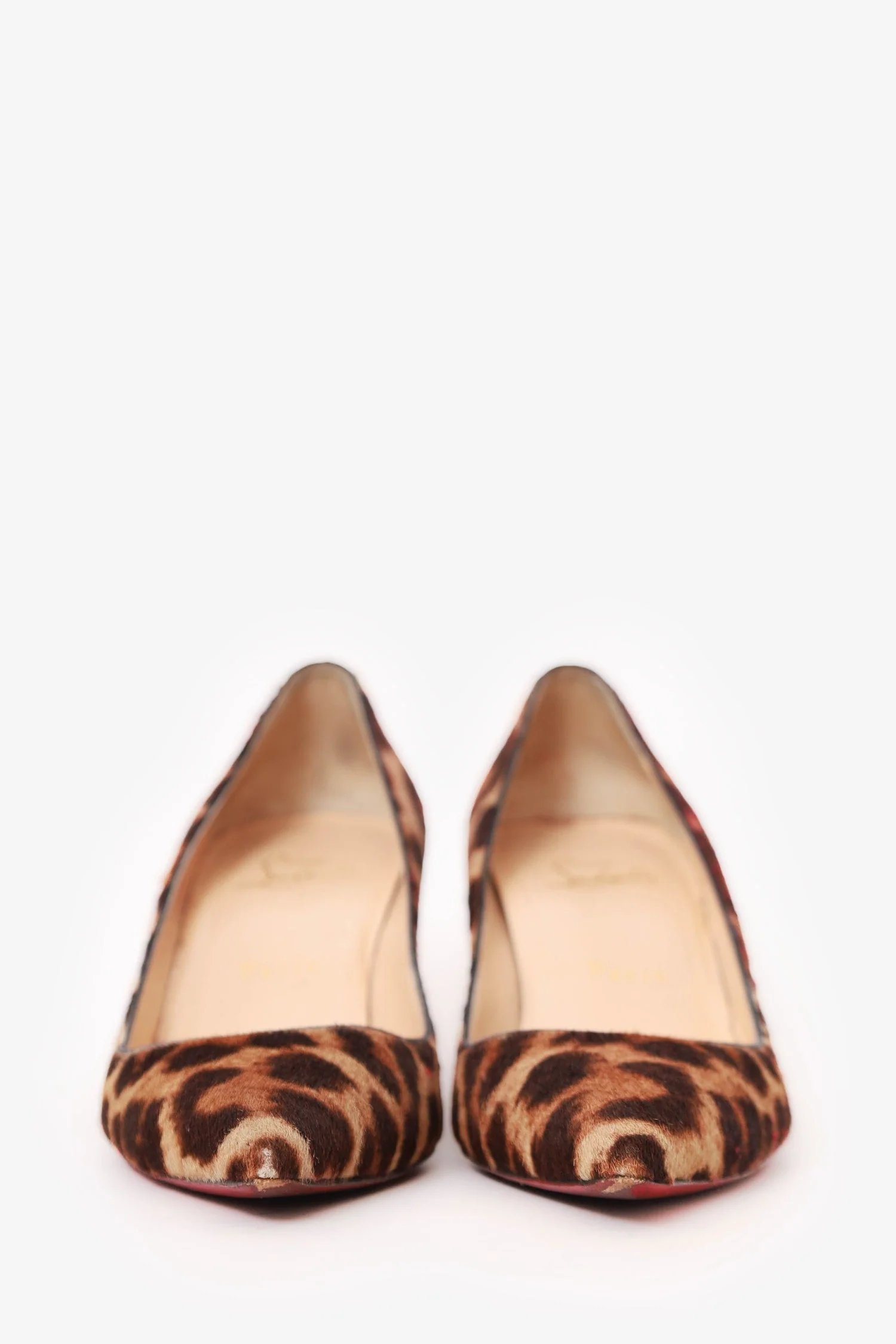 Christian Louboutin Pony Hair Heels Size 36.5 - Image 3