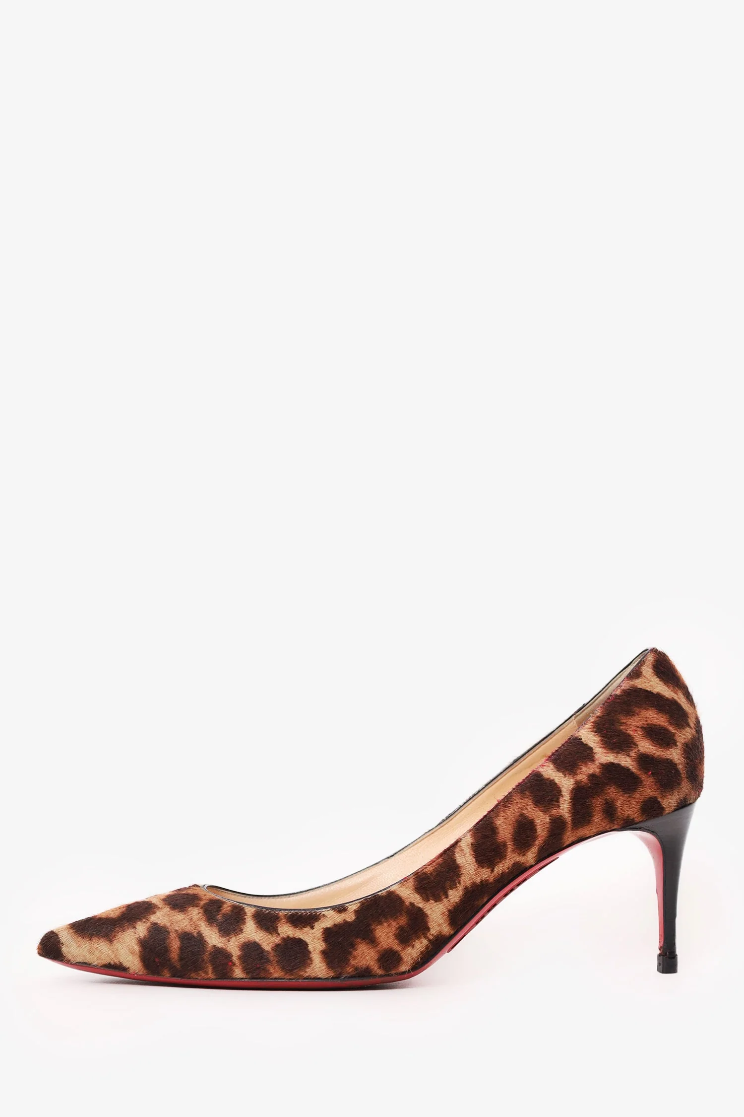 Christian Louboutin Pony Hair Heels Size 36.5 - Image 4