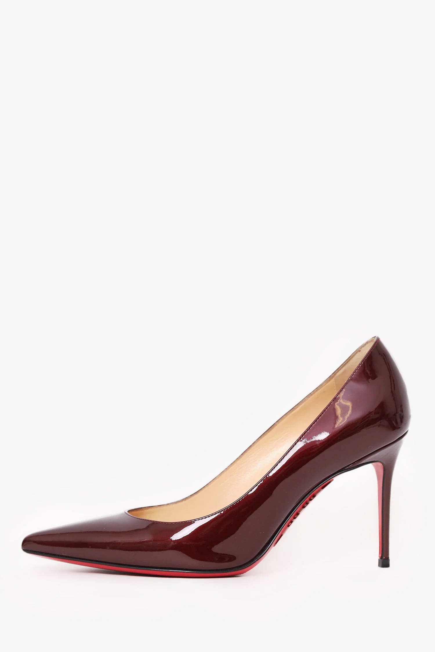 Christian Louboutin Purple Patent Leather Heels Size 36.5 - Image 4