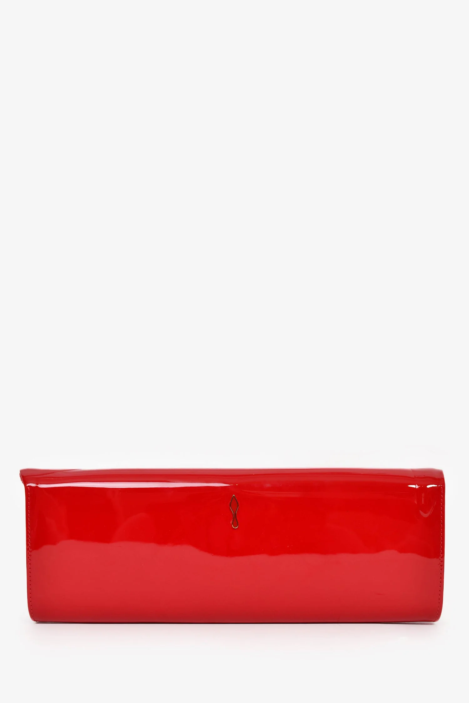Christian Louboutin Red Patent Leather 'So Kate' Clutch - Image 2