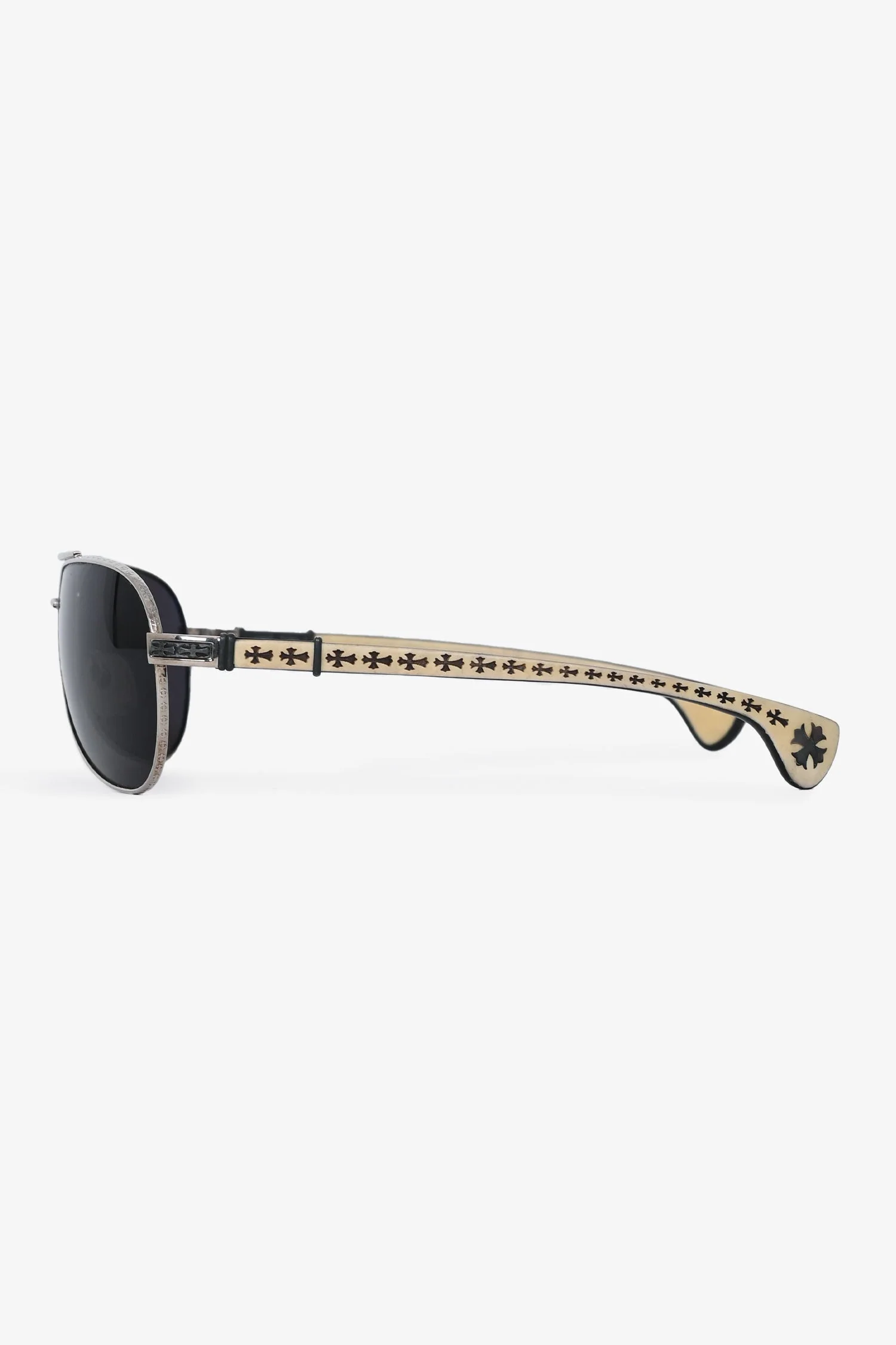 Chrome Hearts The Beast I Aviator Sunglasses - Image 3