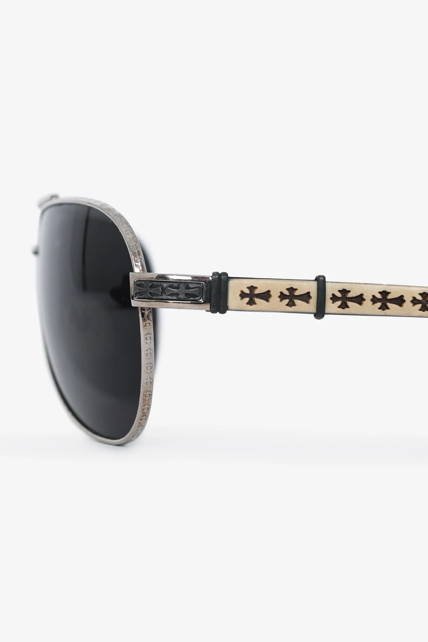 Chrome Hearts The Beast I Aviator Sunglasses - Image 4