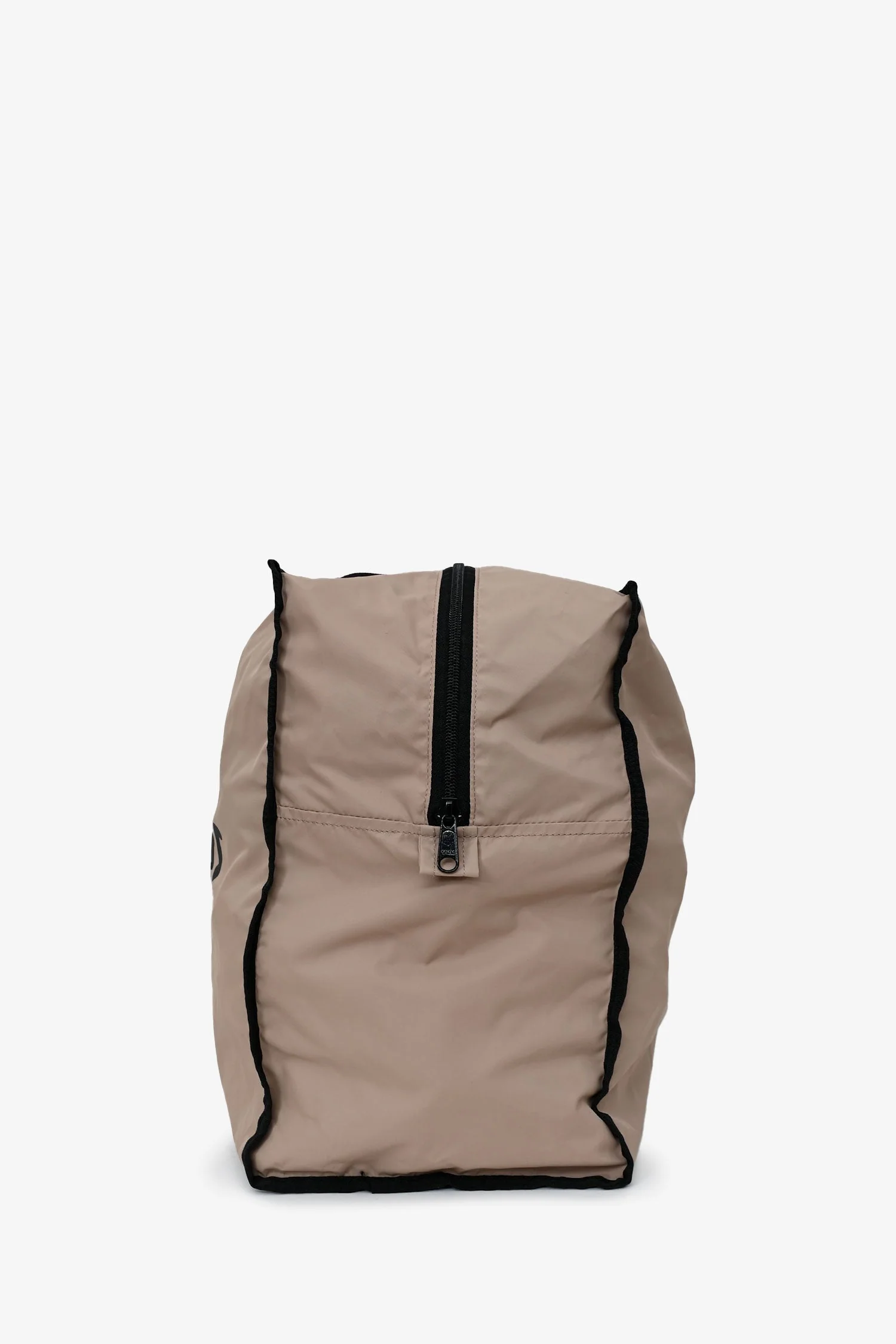 Comme Des Garcons 2023 Cream/Black Graphic Nylon Zip Tote - Image 3