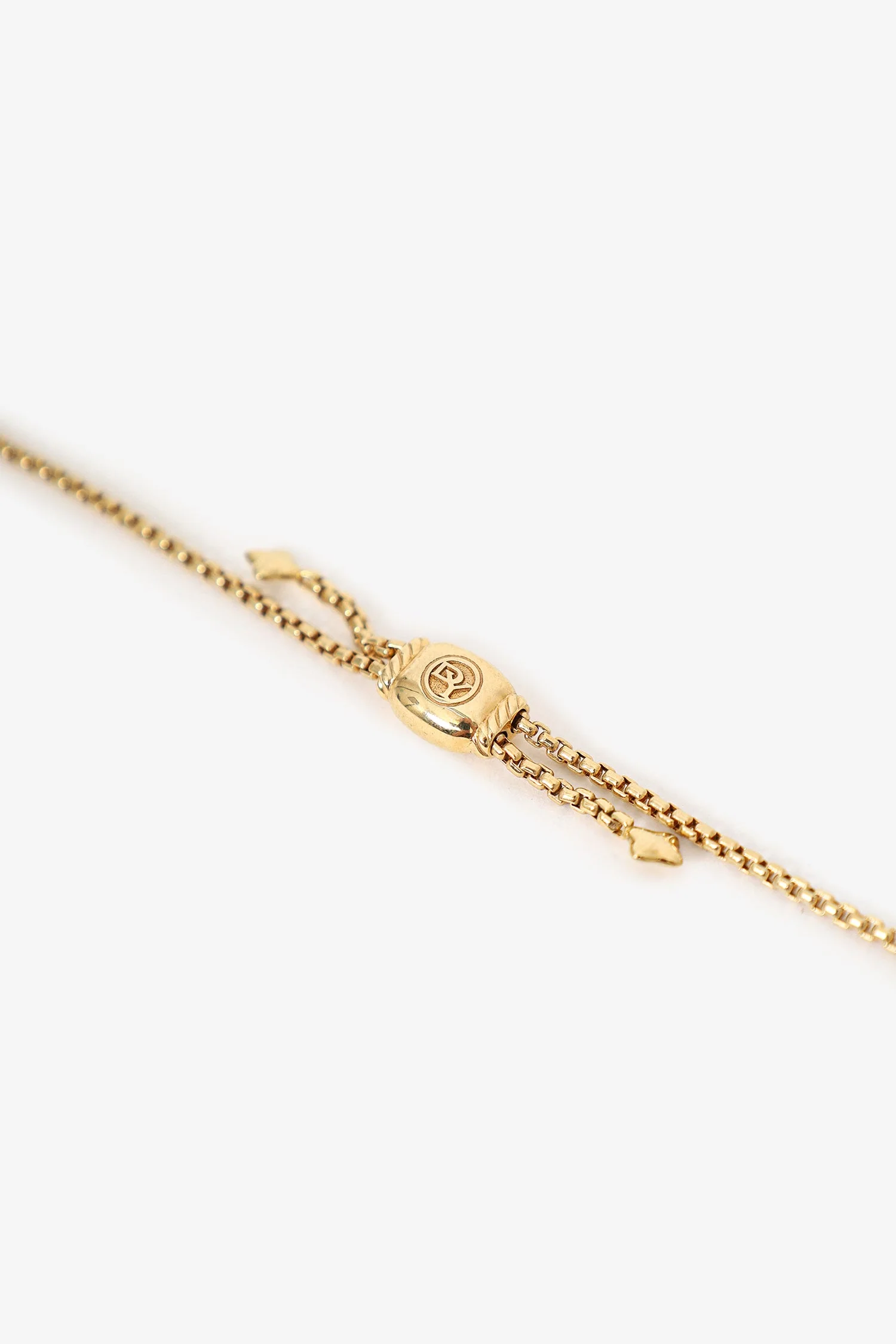 David Yurman 18K Gold Continuance Pendant Necklace - Image 4