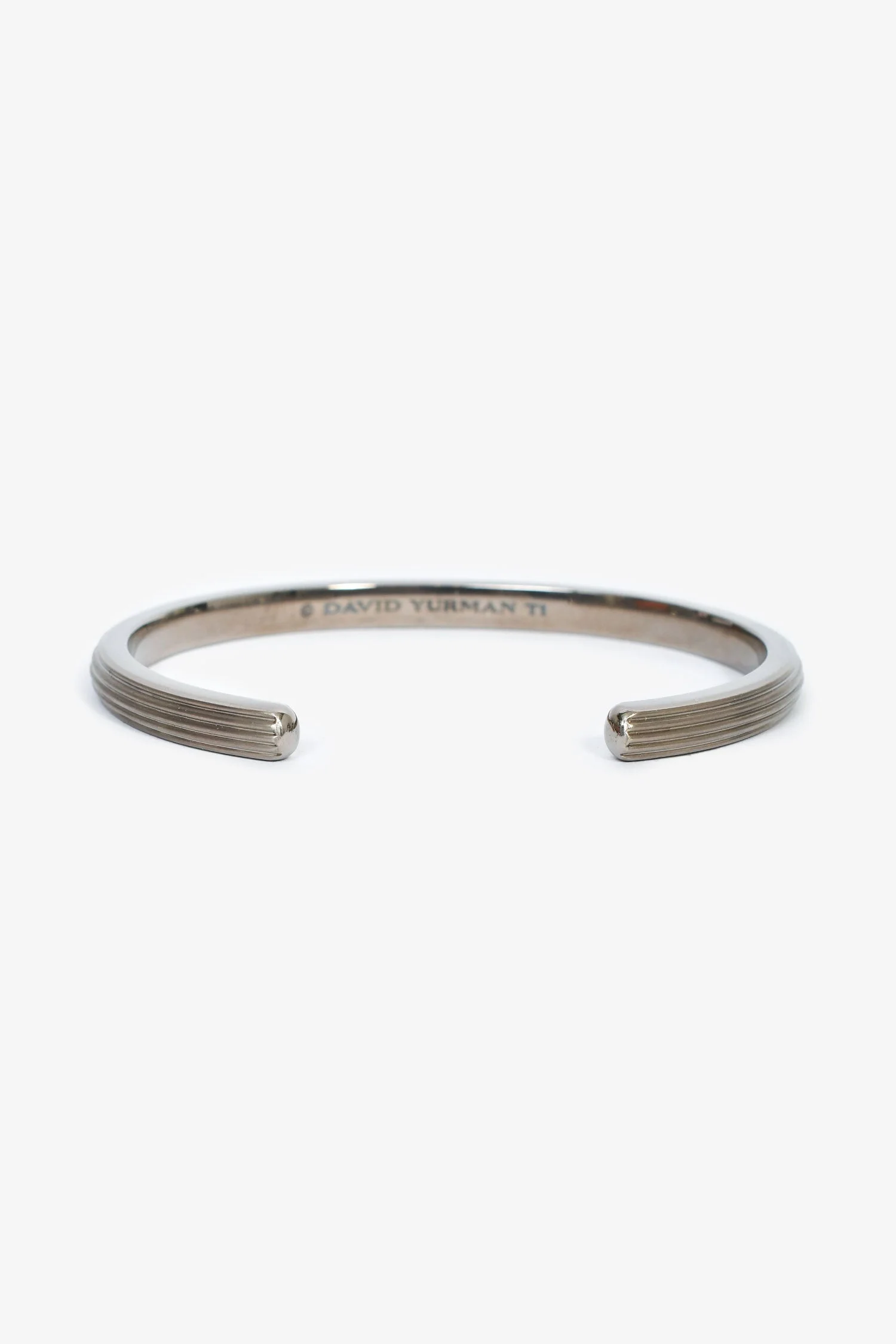 David Yurman Titanium Cord Cuff - Image 3