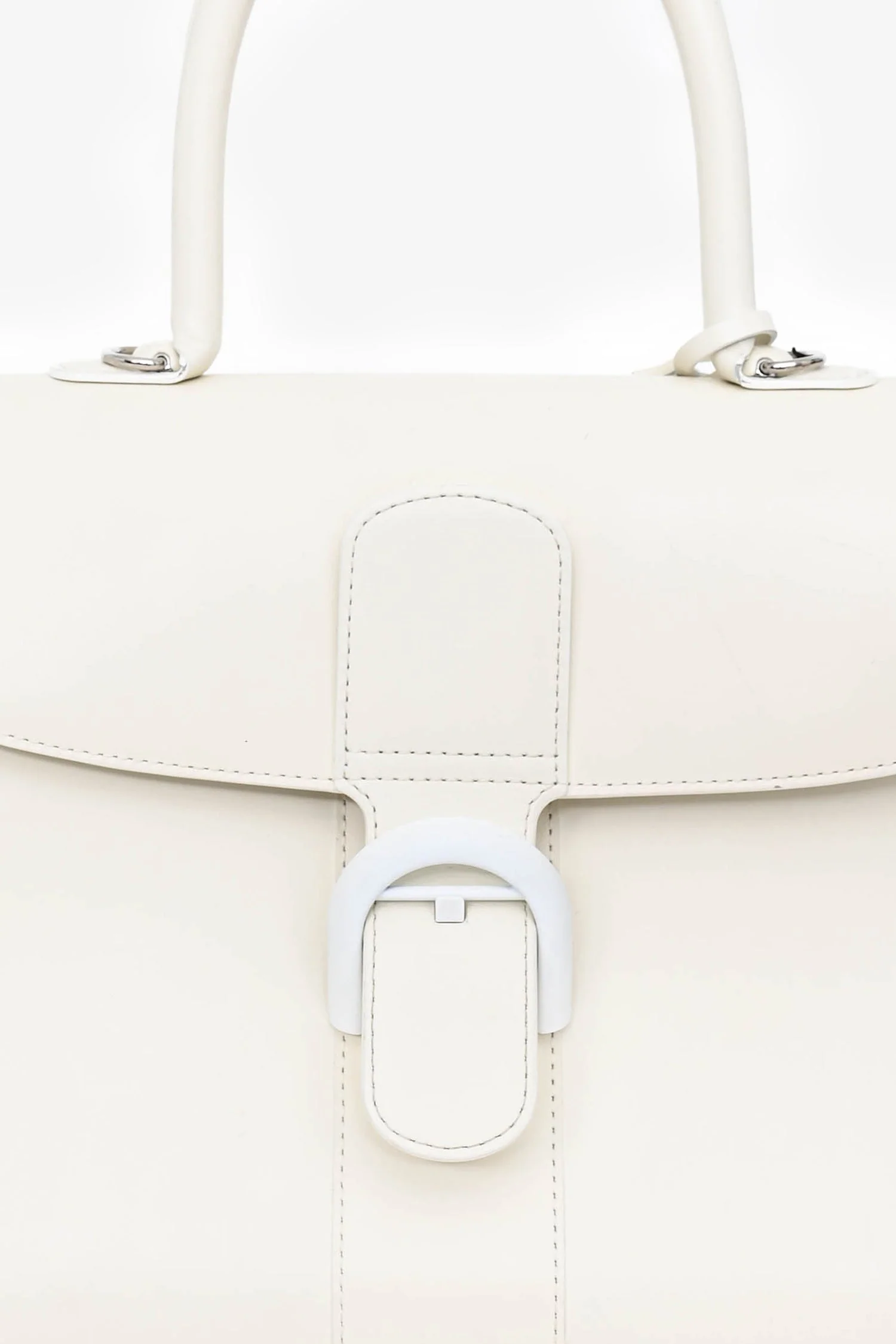 Delvaux 2018 White Box Calfskin Brilliant MM with Strap - Image 7