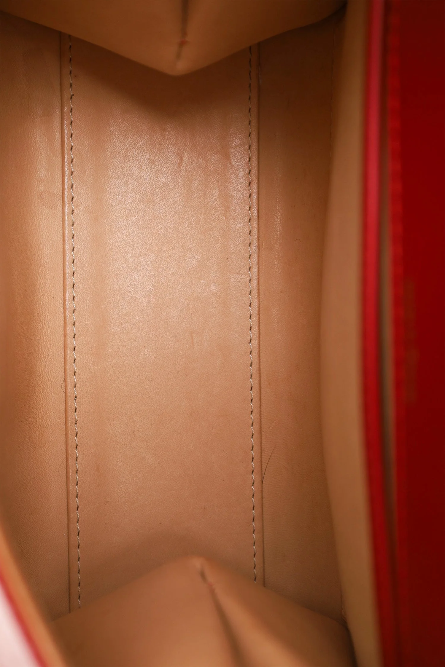 Delvaux Red Box Calf Leather Mini Brilliant With Strap - Image 7