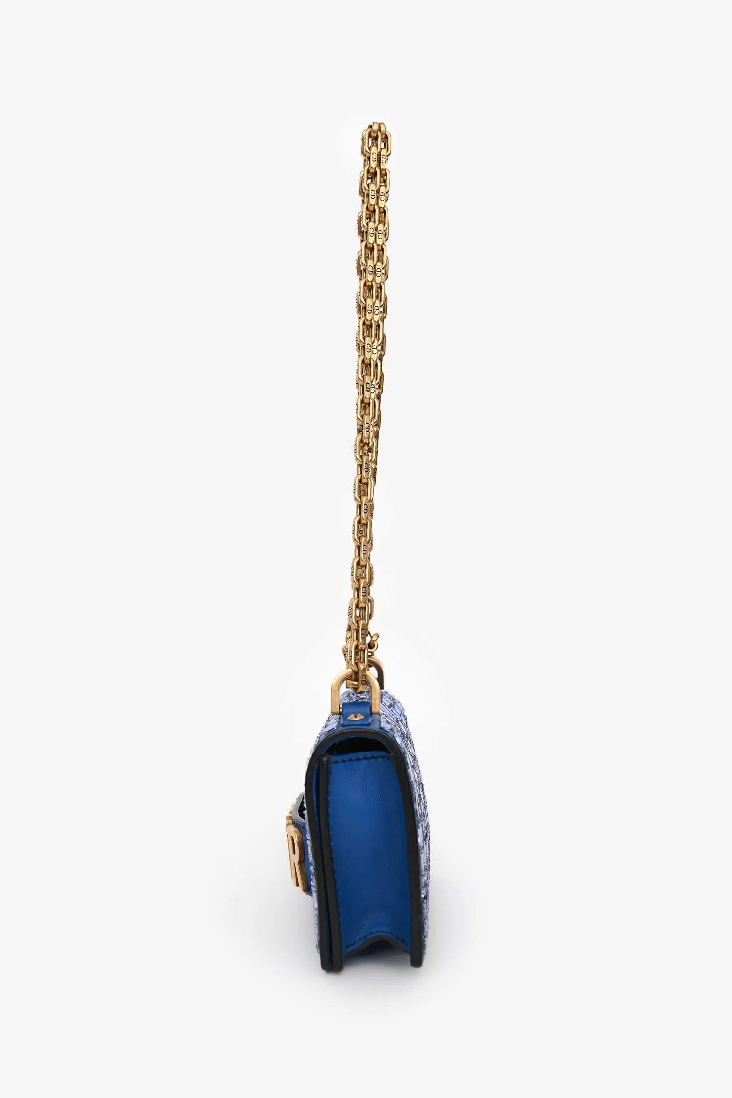 Dior 2018 Runway Blue J'Dior Mini Mosaic of Mirrors Mini Flap Bag - Image 4