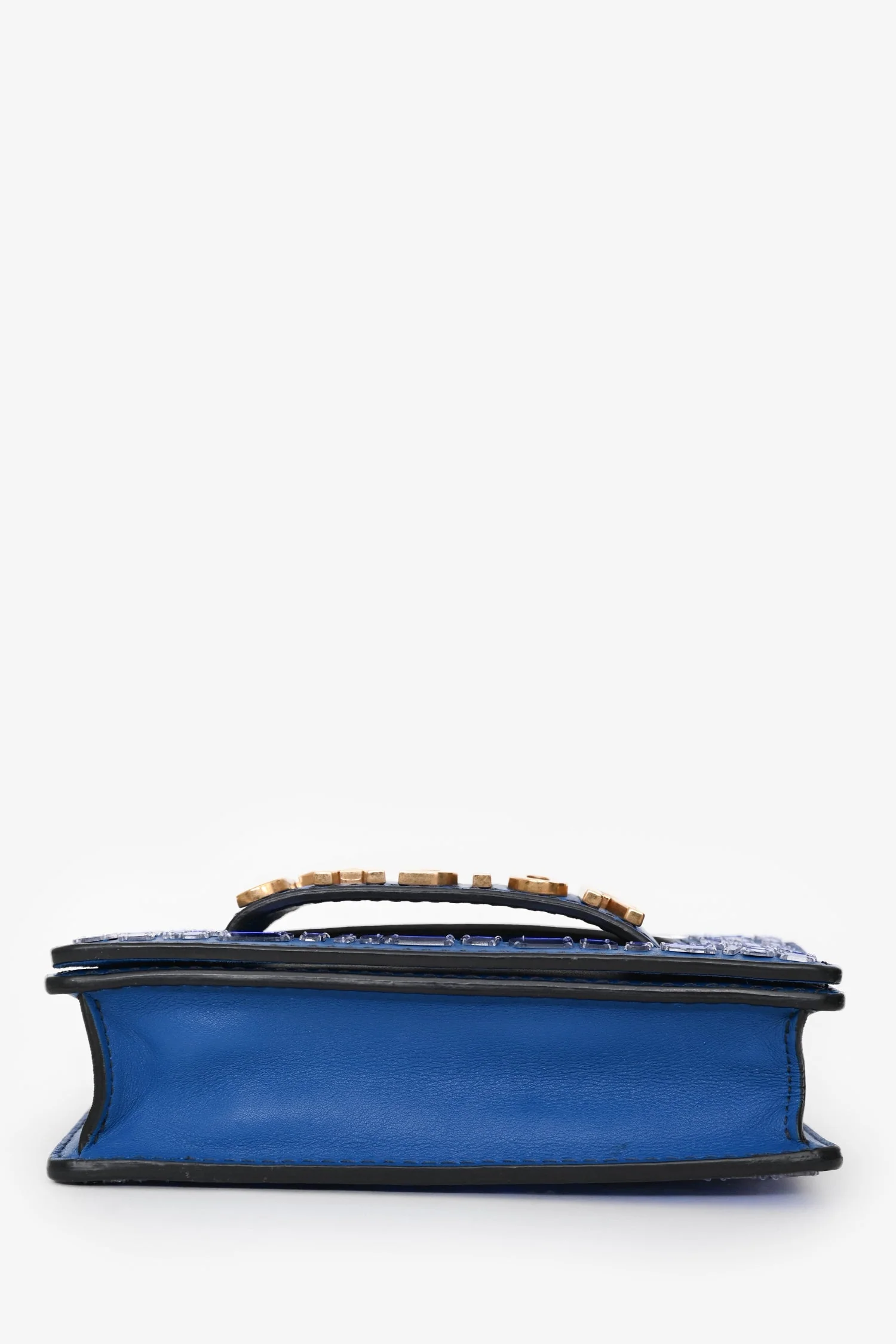 Dior 2018 Runway Blue J'Dior Mini Mosaic of Mirrors Mini Flap Bag - Image 5