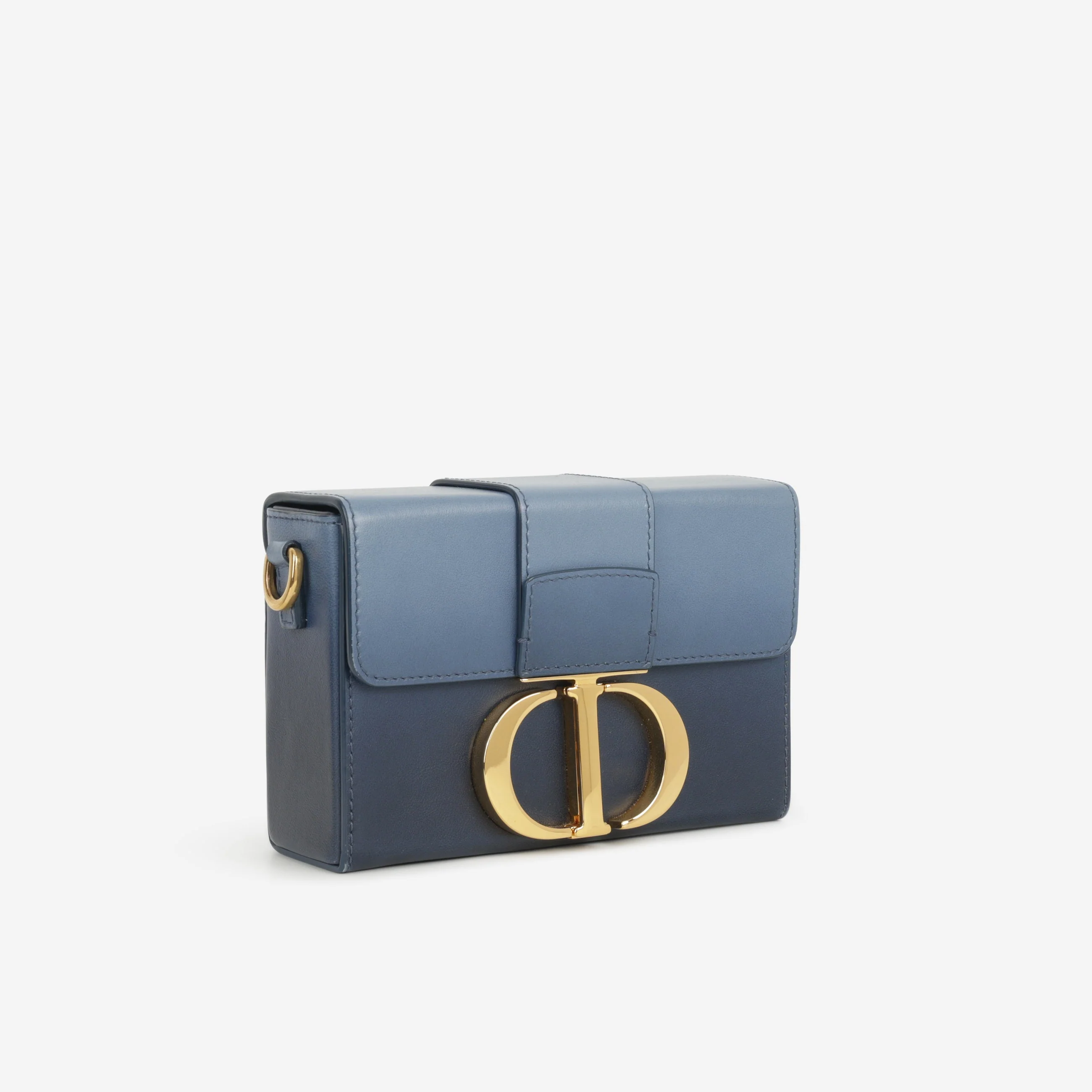 Dior 30 Montaigne Mini Bag - Blue Ombre Calfskin | Gold Hardware - Image 2