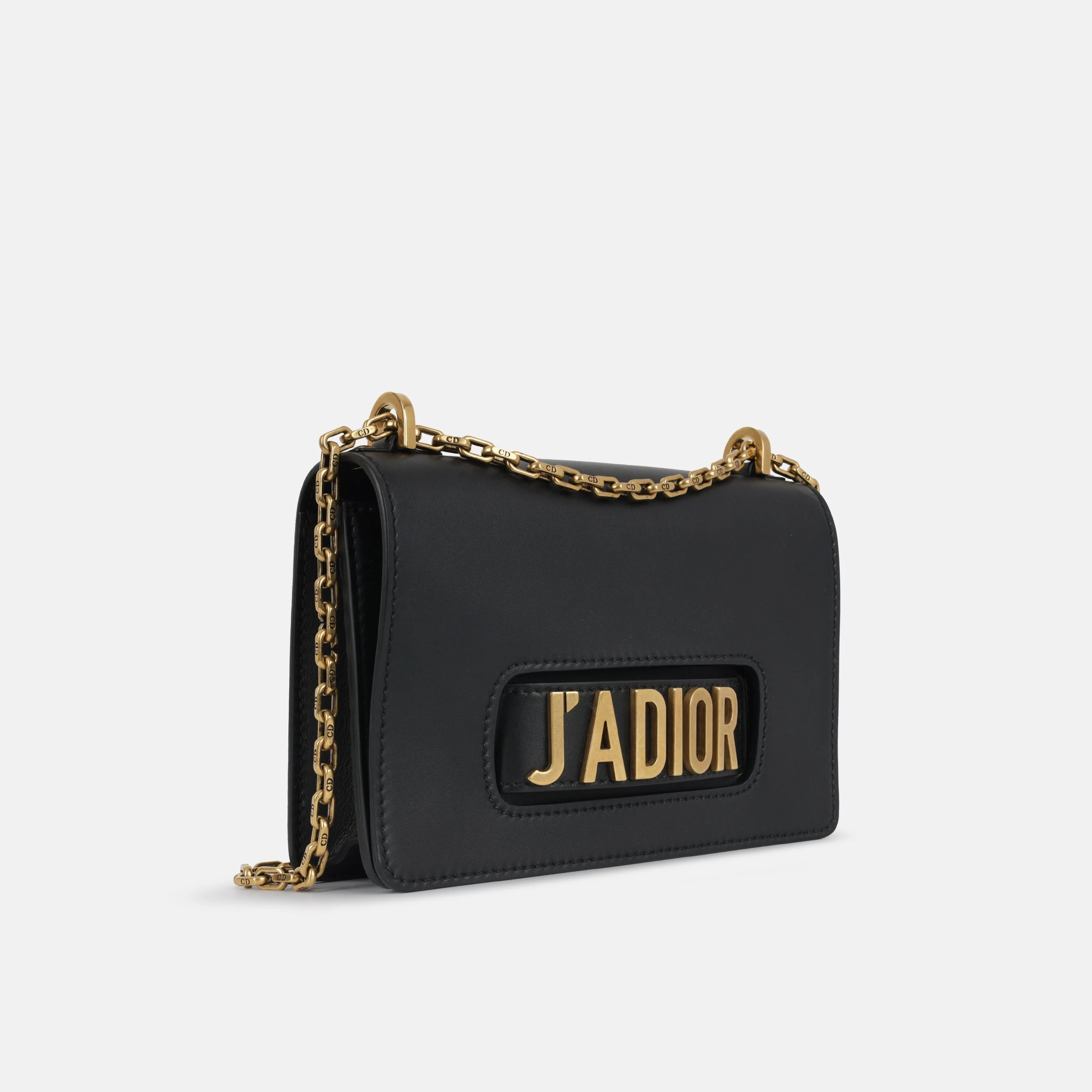 Dior J’adior Flap Bag - Black Calfskin | Gold Hardware - Image 2