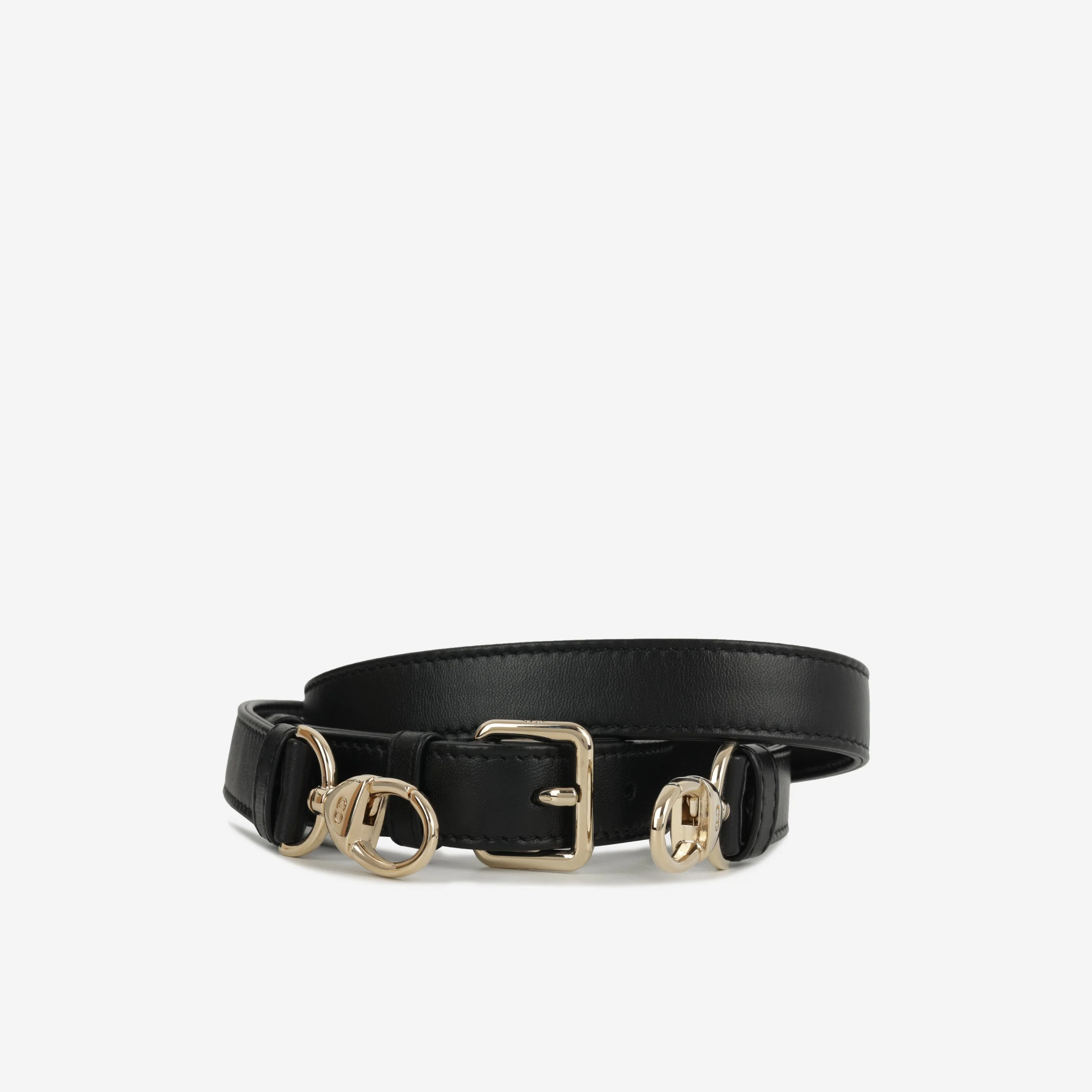 Dior Medium Lady Dior - Black Lambskin | Champagne Gold Hardware - Image 7