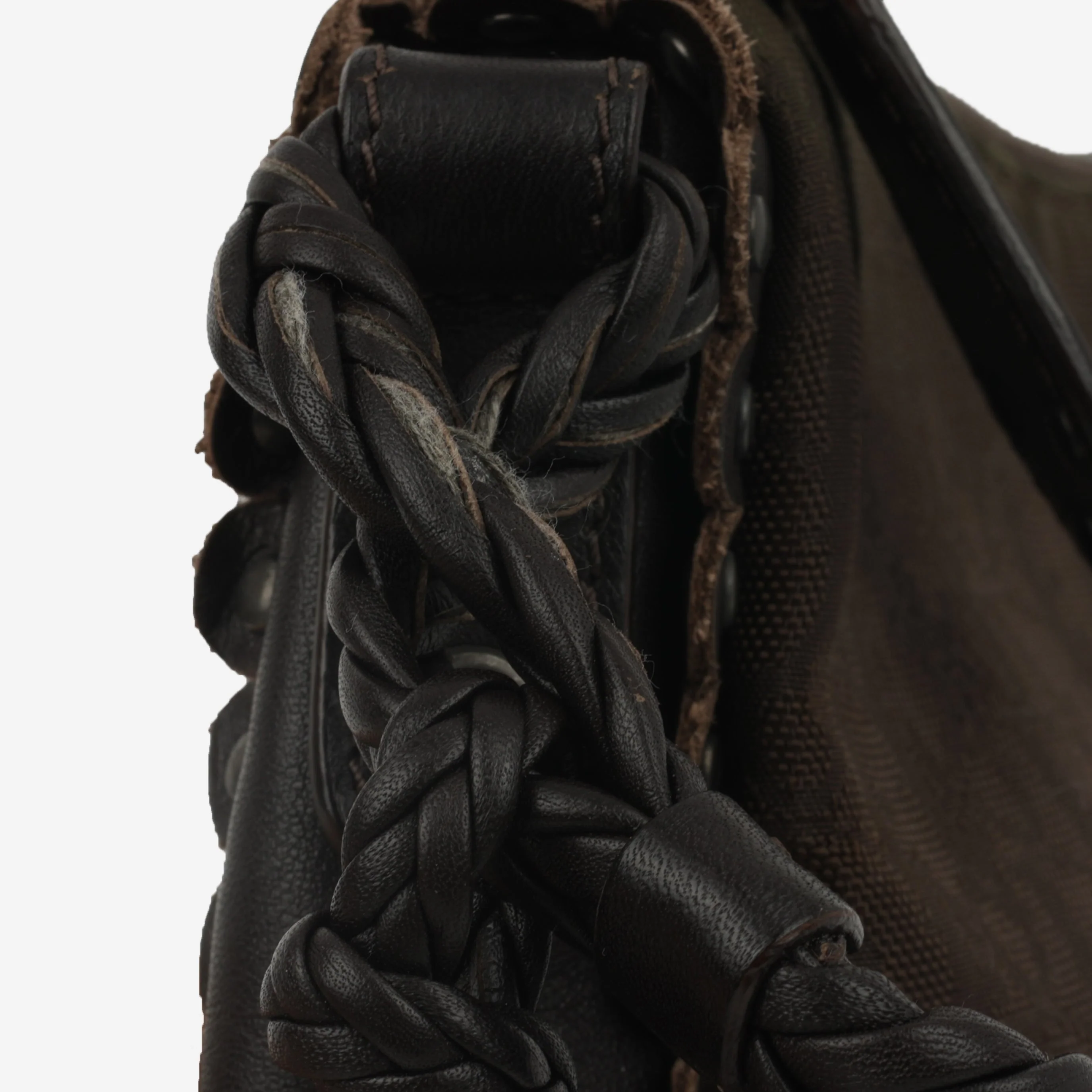 Dior Vintage Ethnic Heart Bag - Brown Oblique | Silver Hardware - Image 5