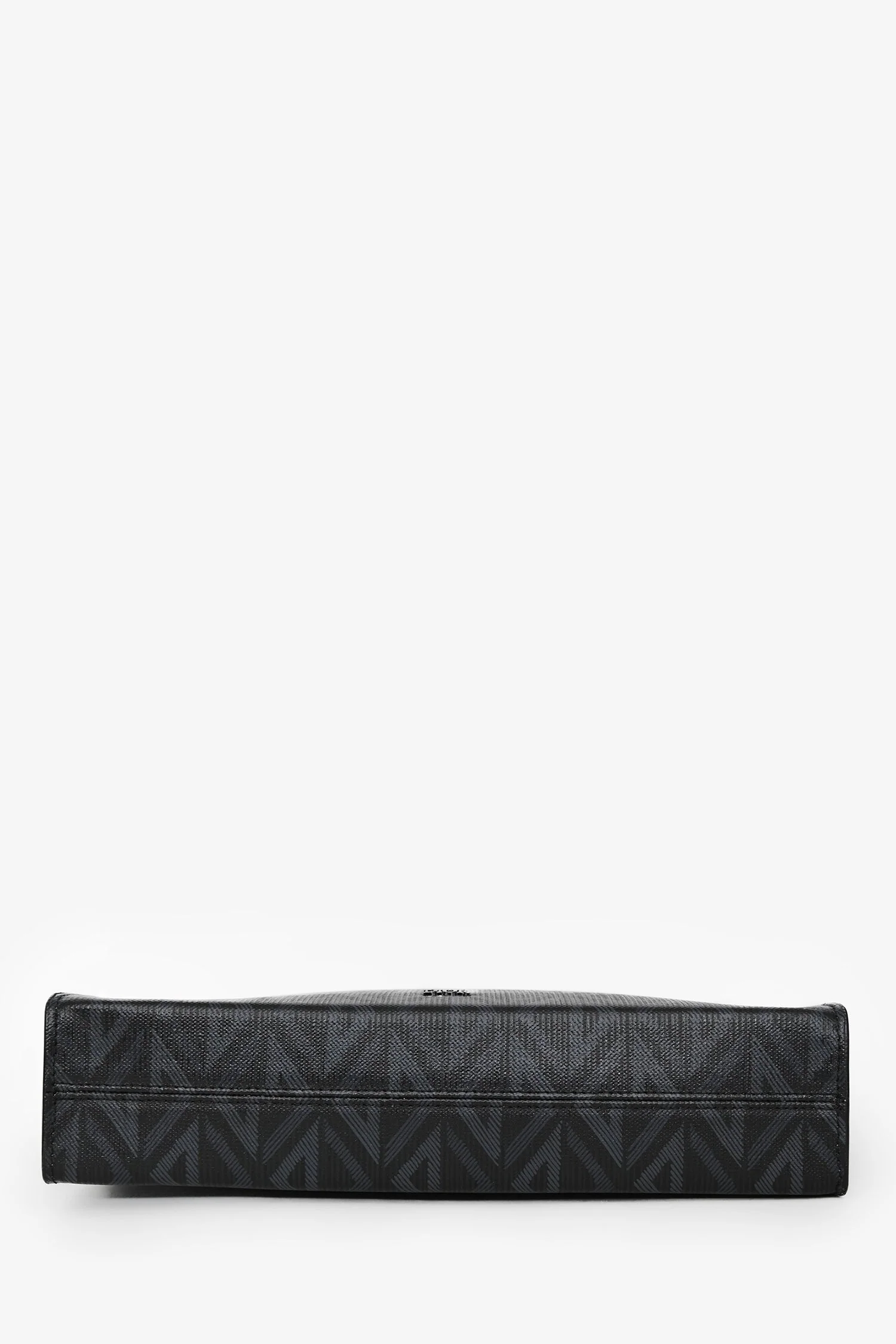 Dior Homme 2024 A5 Black Coated Canvas Triangle Pouch - Image 5