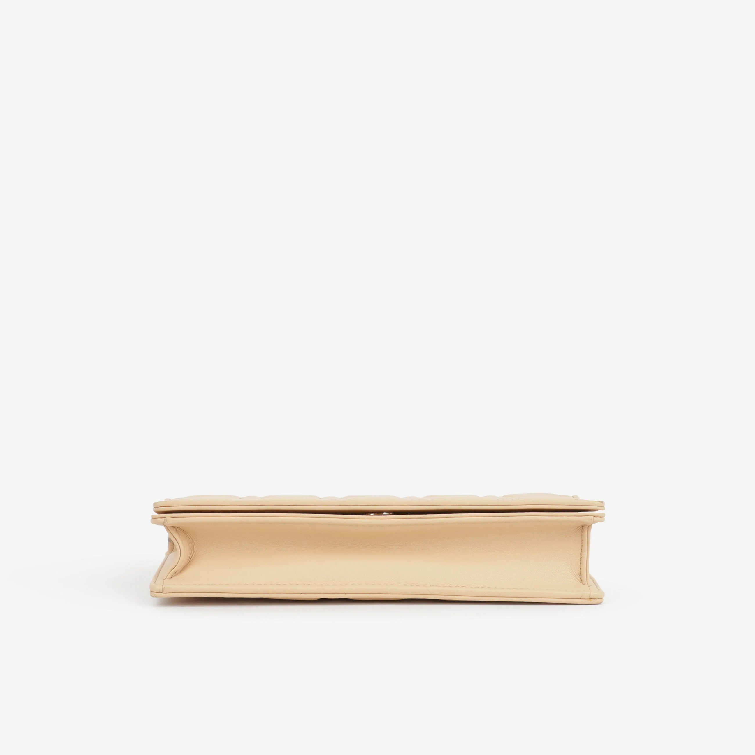 Dior Lady Dior Pouch - Nude Cannage | Champagne Gold Hardware - Image 4