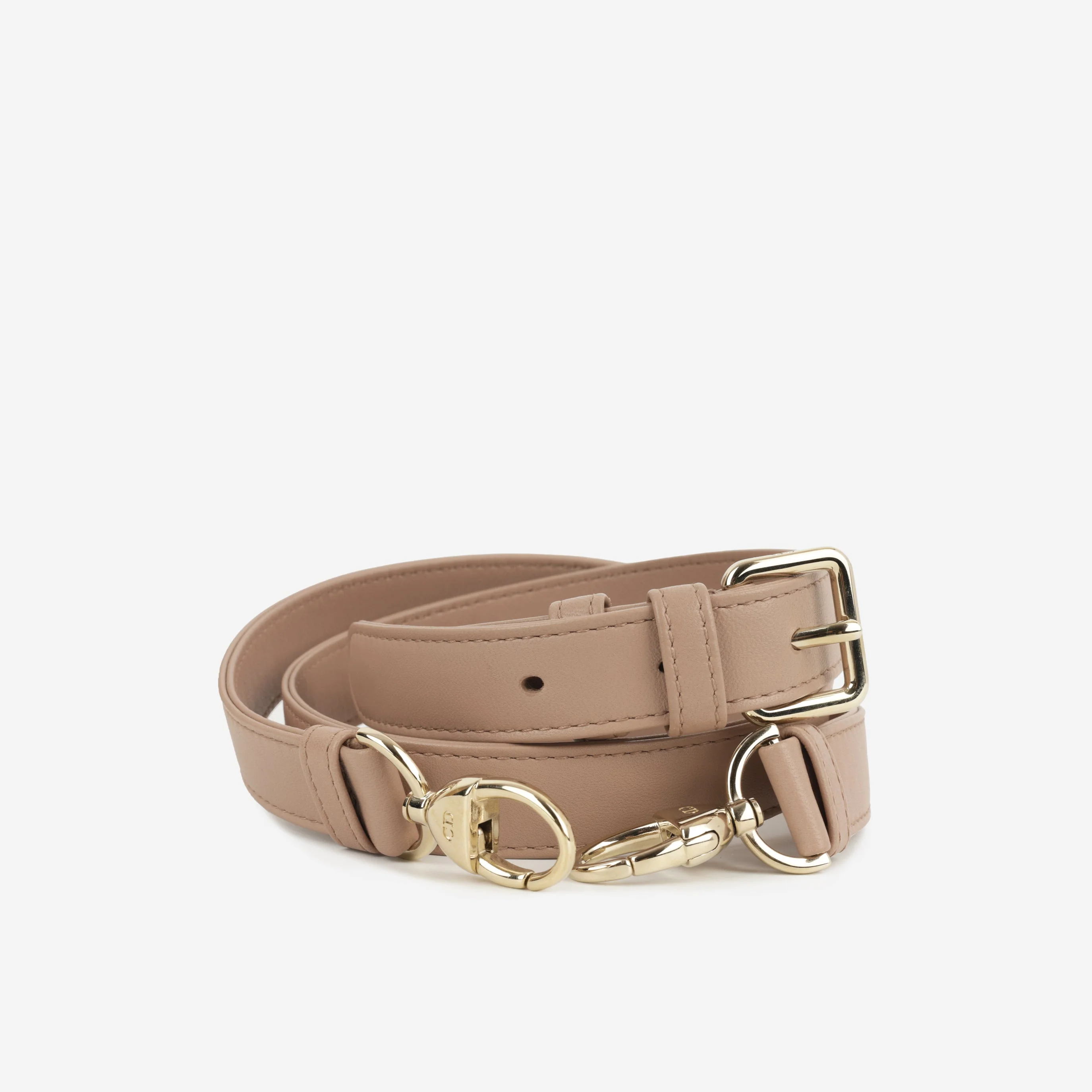 Dior Medium Lady Dior - Blush Lambskin | Champagne Gold Hardware - Image 9