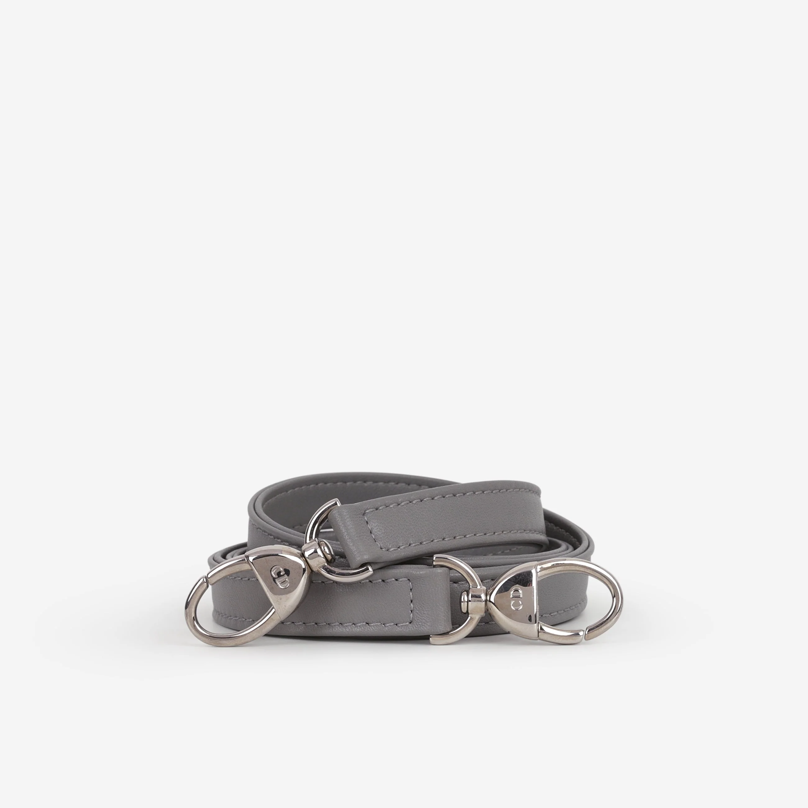 Dior Medium Lady Dior - Grey Lambskin - Image 12
