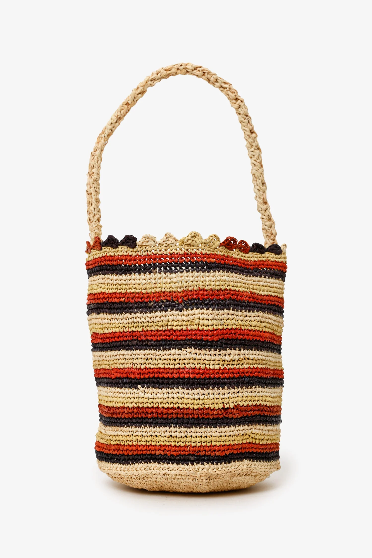 DÔEN Stripe Raffia Pia Bag - Image 2