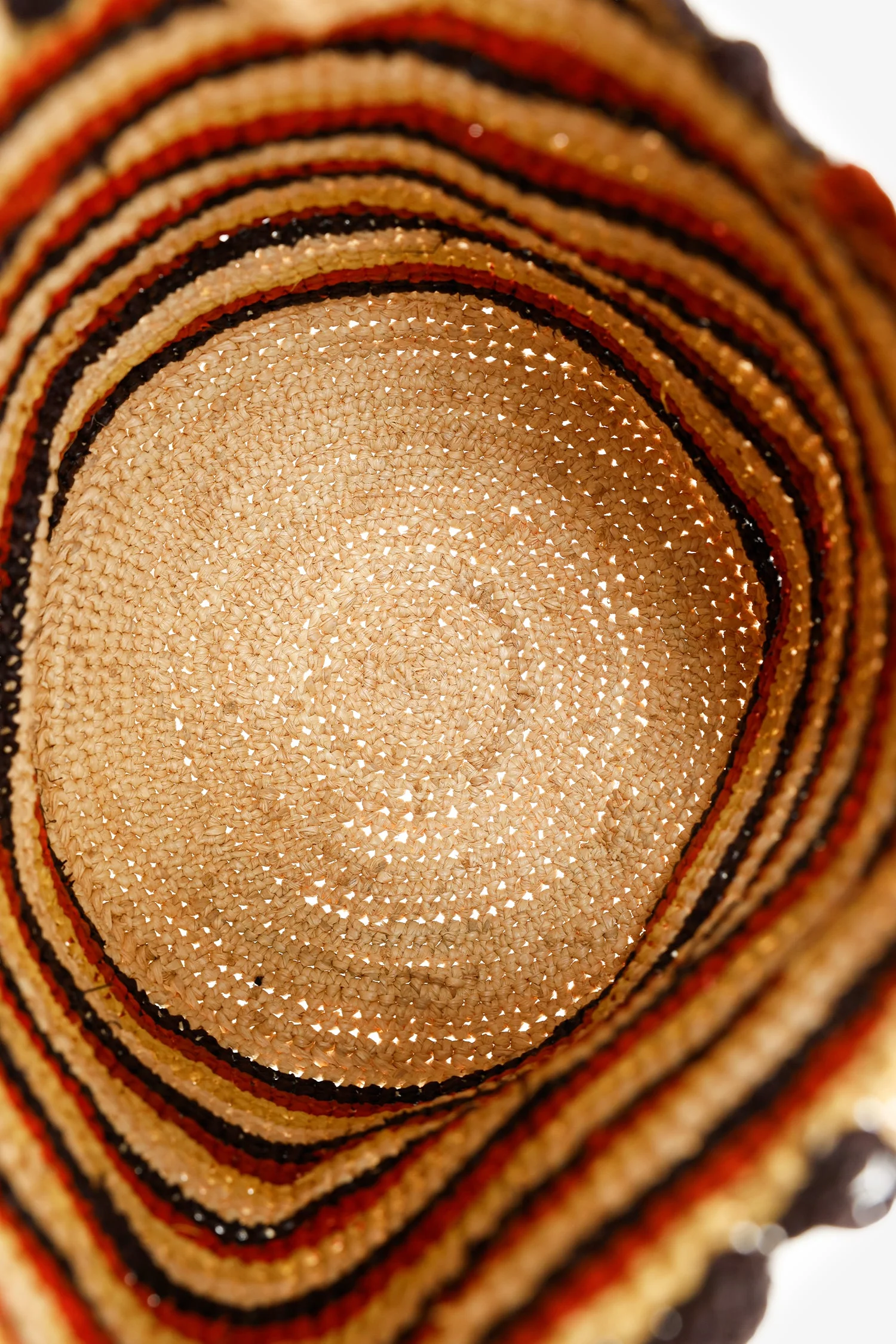 DÔEN Stripe Raffia Pia Bag - Image 6
