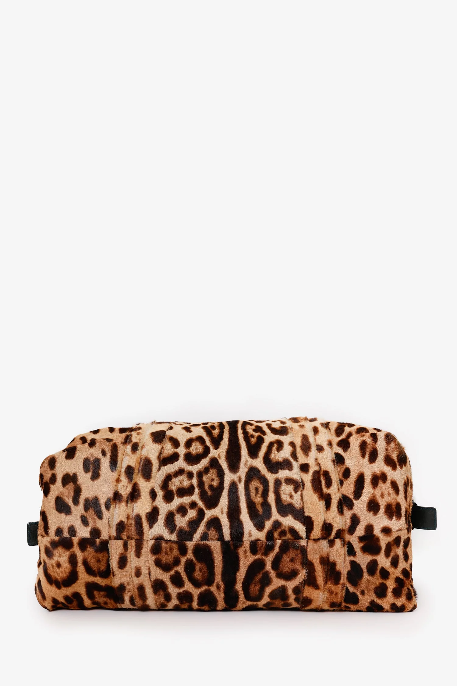 Dolce & Gabbana Beige Leopard Print Calfhair Miss Urbanette Satchel - Image 5