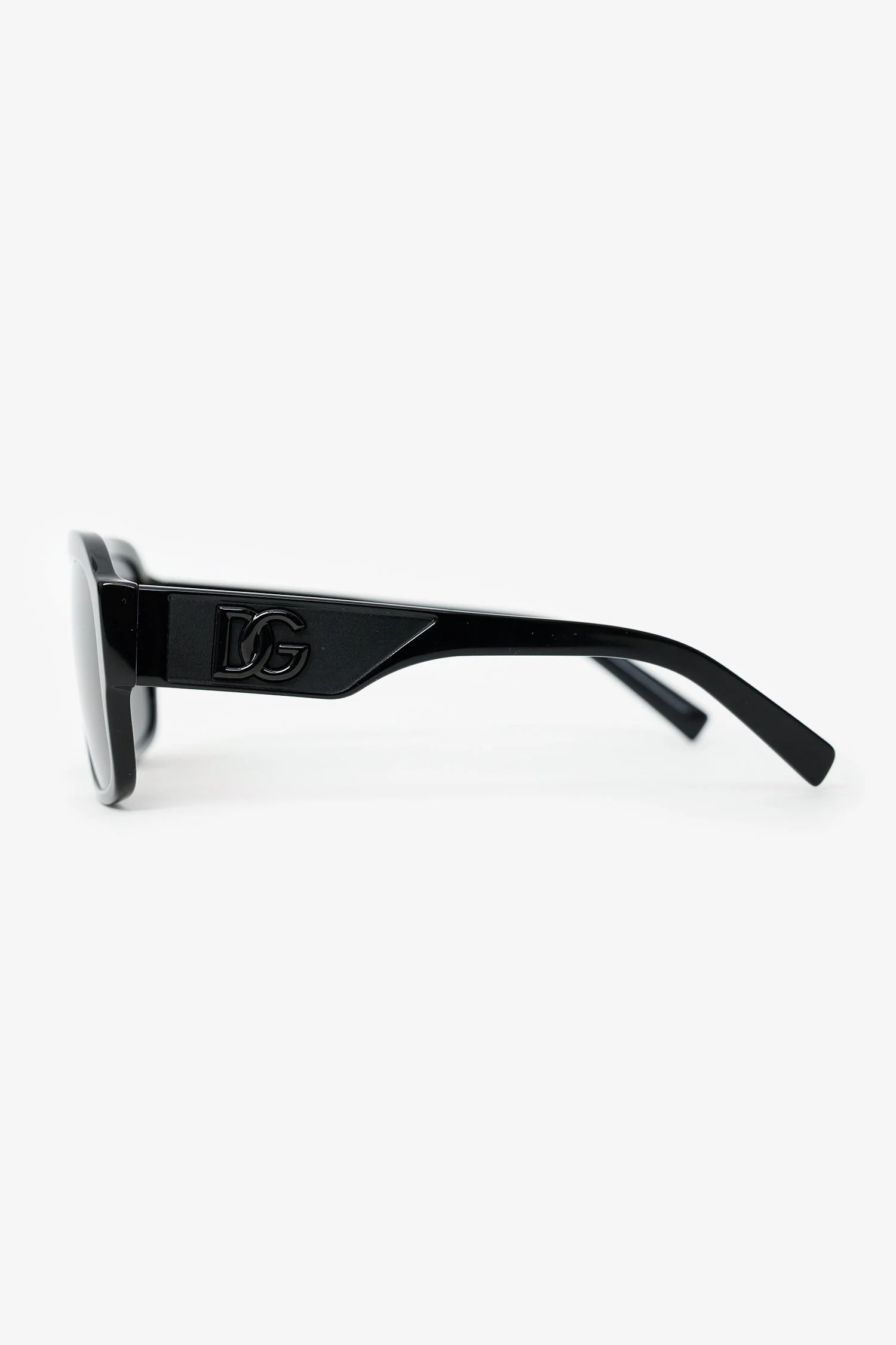 Dolce & Gabbana Black Aviator Sunglasses - Image 3