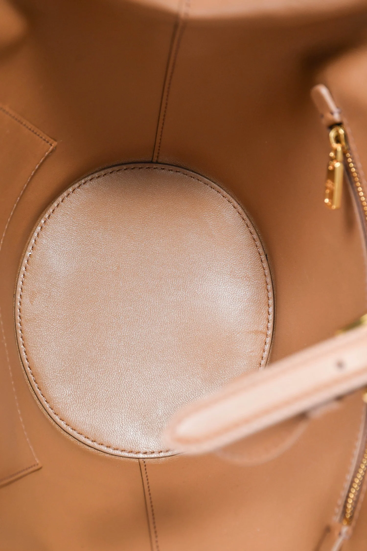 Dolce & Gabbana Brown Leather Capri Coffa Bucket Bag - Image 7