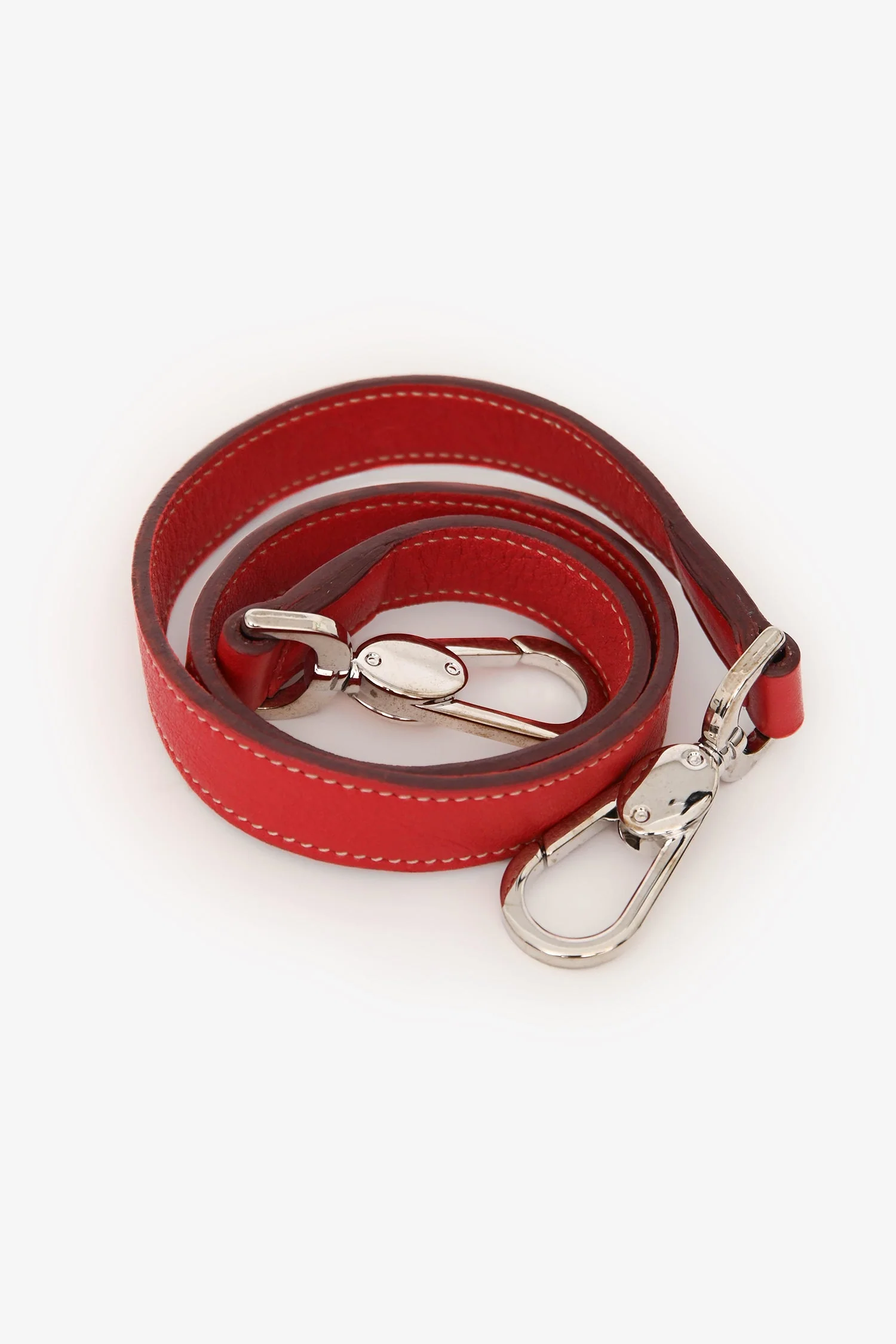 Dolce & Gabbana Pink/White Leather Top Handle With Strap - Image 7