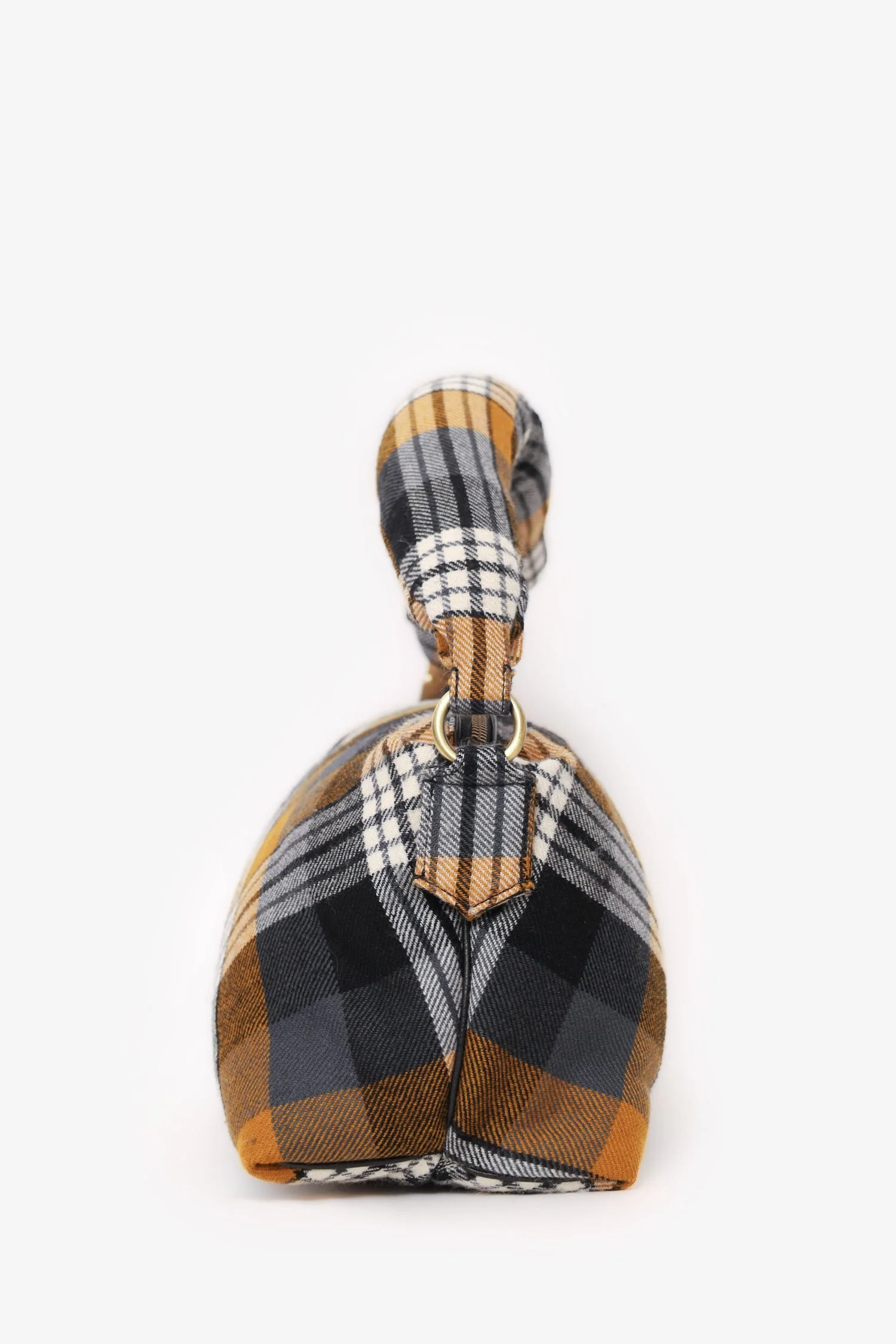 Dries Van Noten Brown/Multicolour Top Handle Bag - Image 4