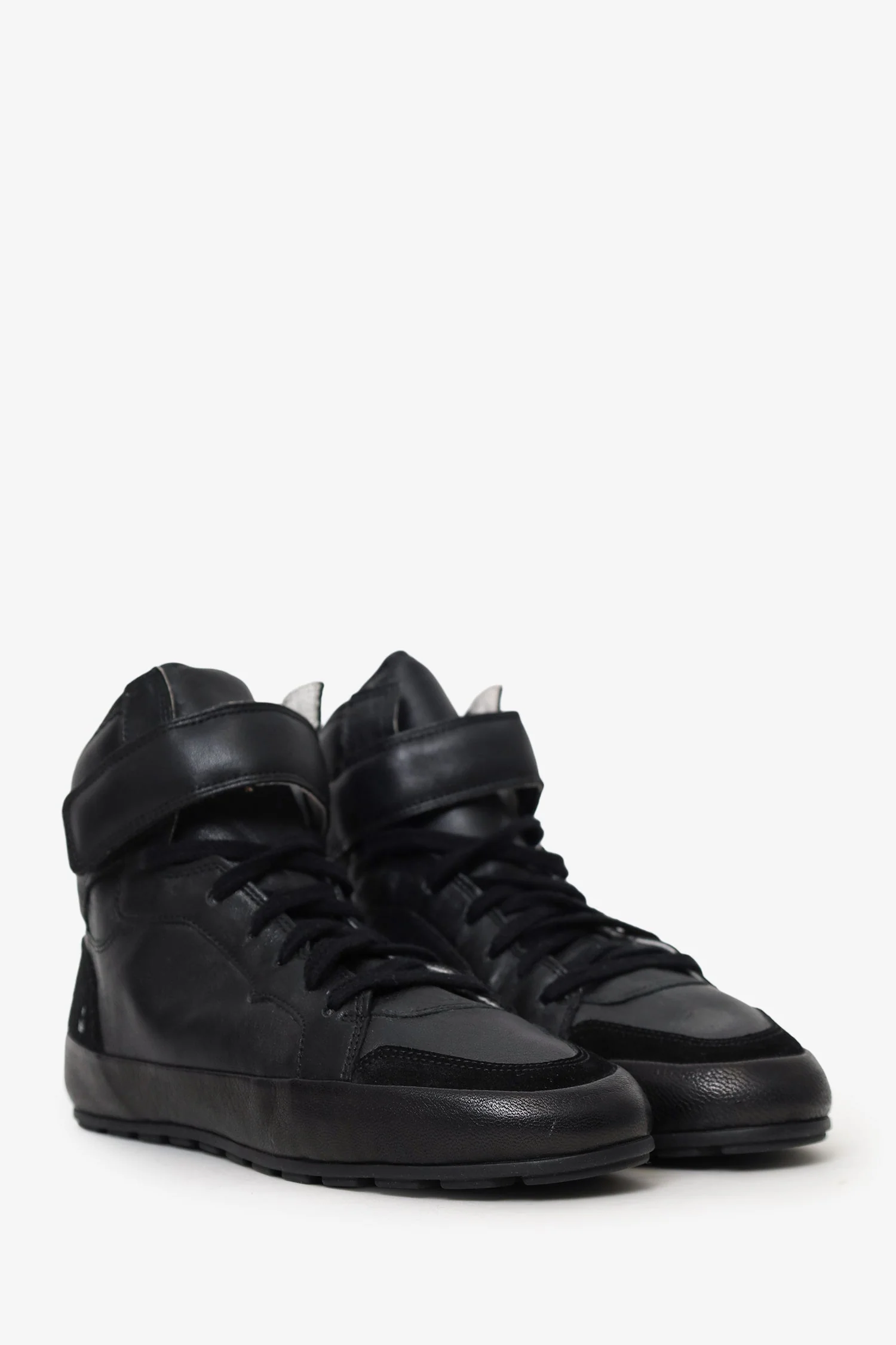 Étoile Isabel Marant Black Leather Bessy High-top Sneaker Size 39 - Image 2