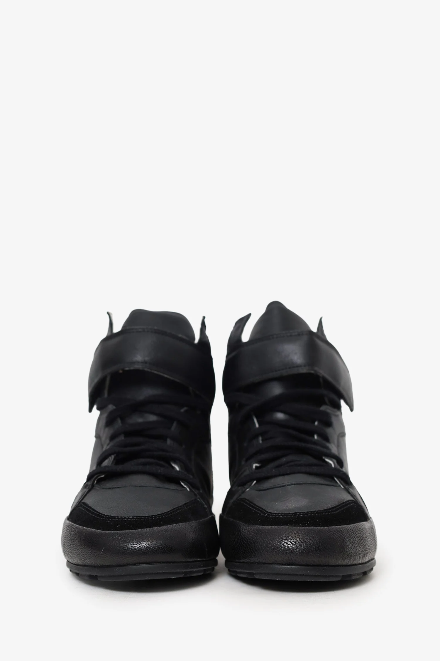 Étoile Isabel Marant Black Leather Bessy High-top Sneaker Size 39 - Image 3