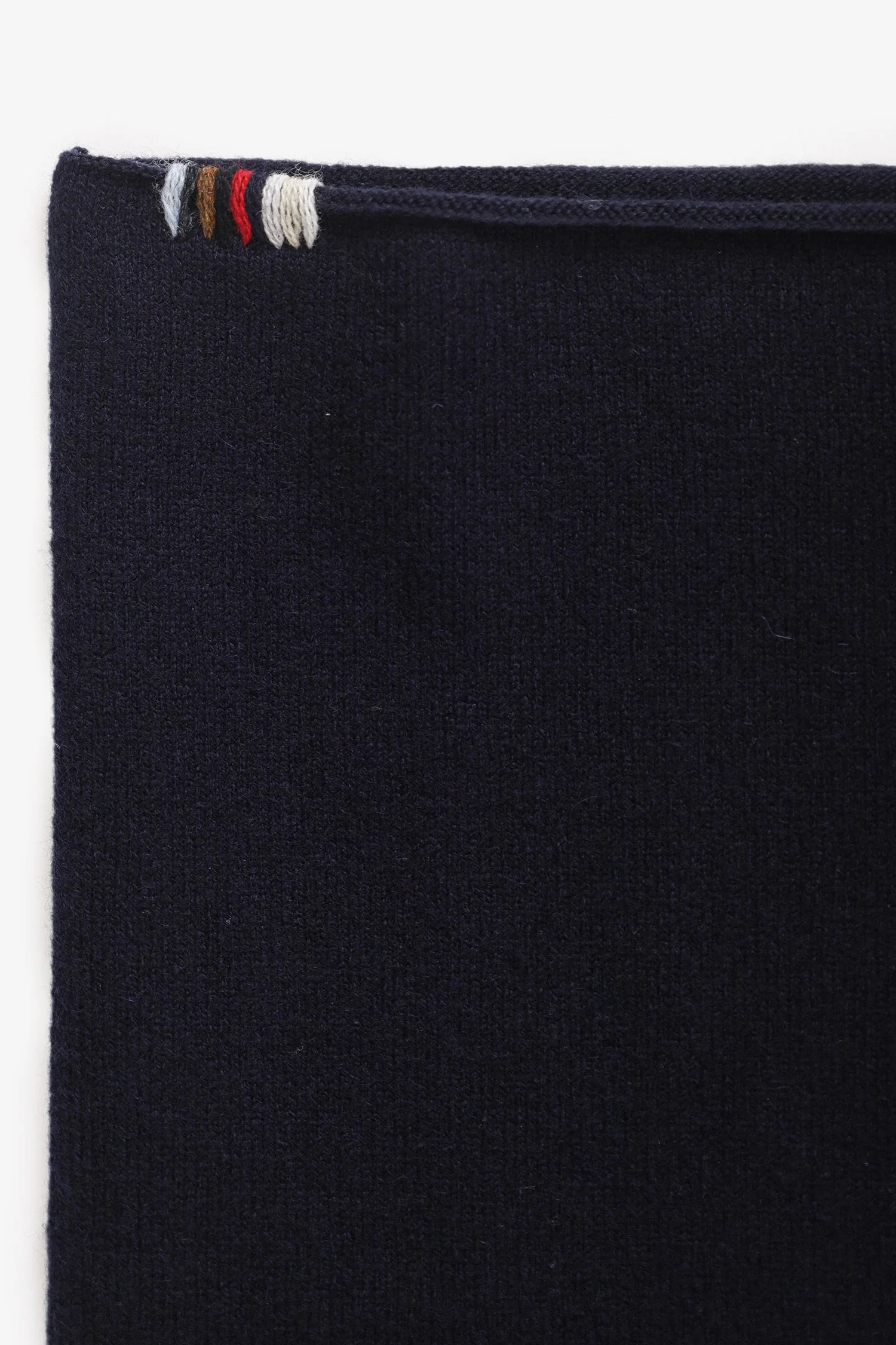 Extreme Cashmere Navy Cashmere Snood Scarf - Image 2