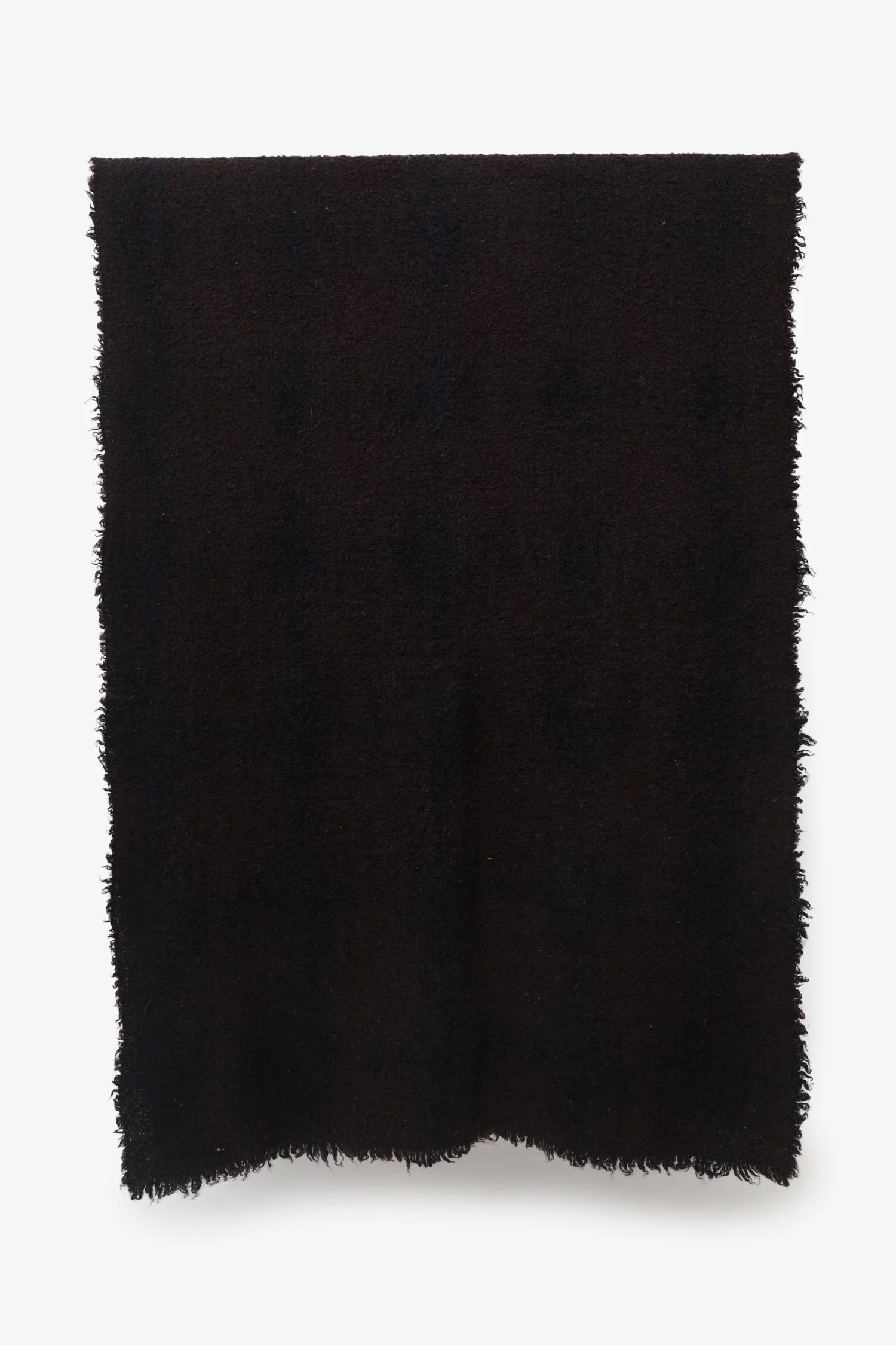 Faliero Sarti Brown Cashmere Scarf - Image 3