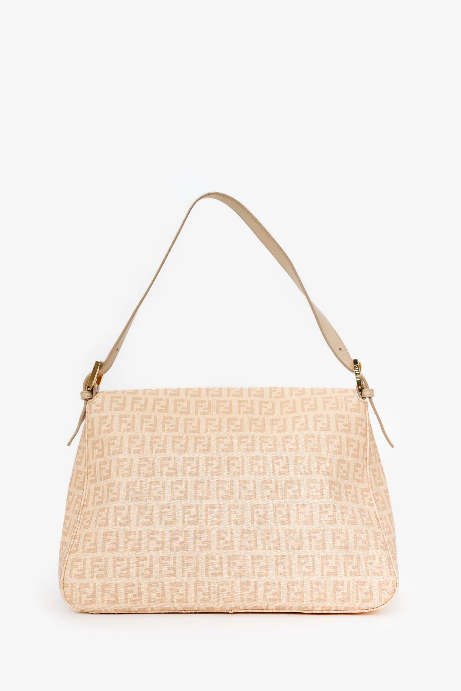 Fendi Beige FF Zucca Mama Forever Baguette - Image 2