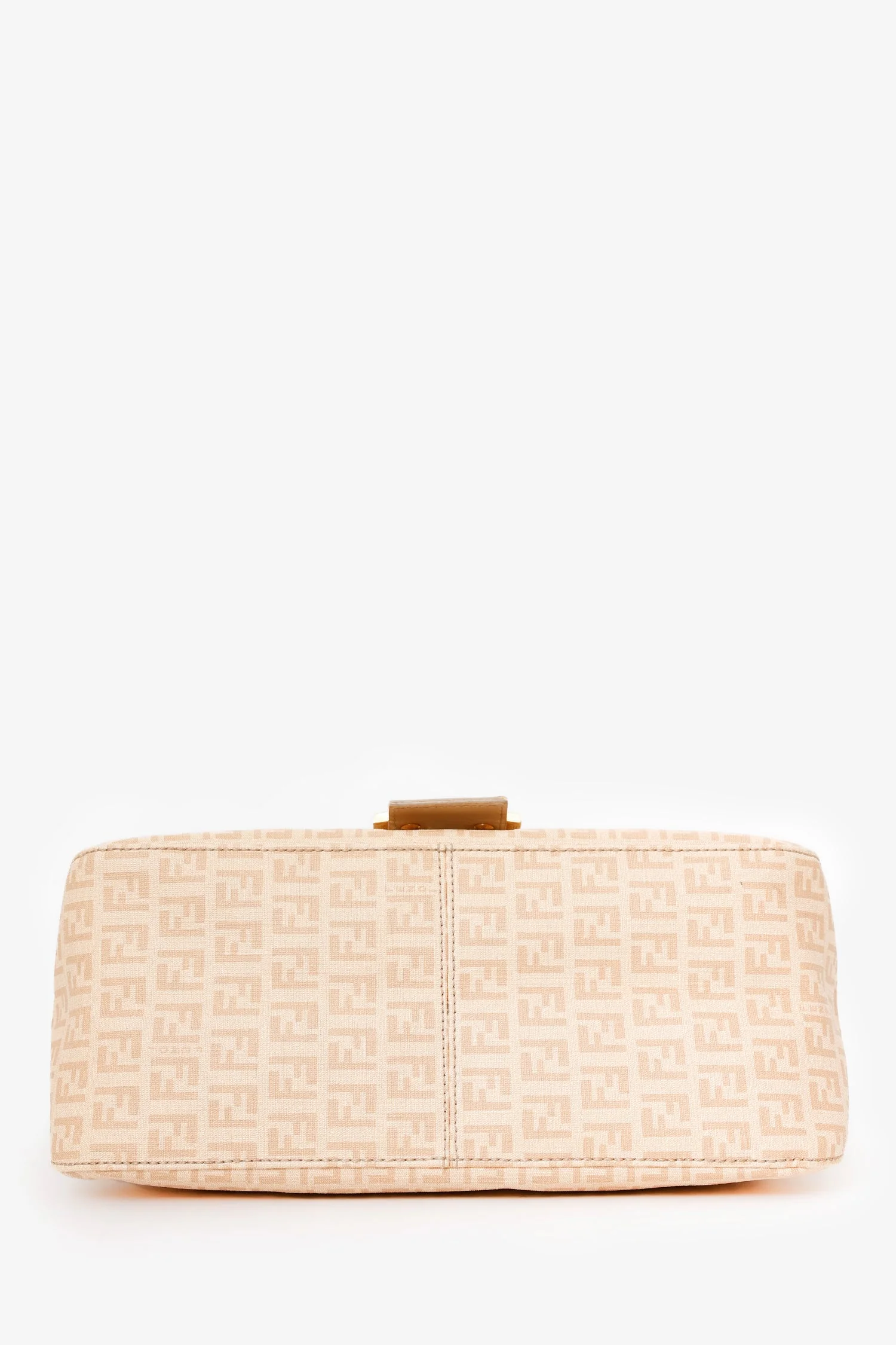 Fendi Beige FF Zucca Mama Forever Baguette - Image 5