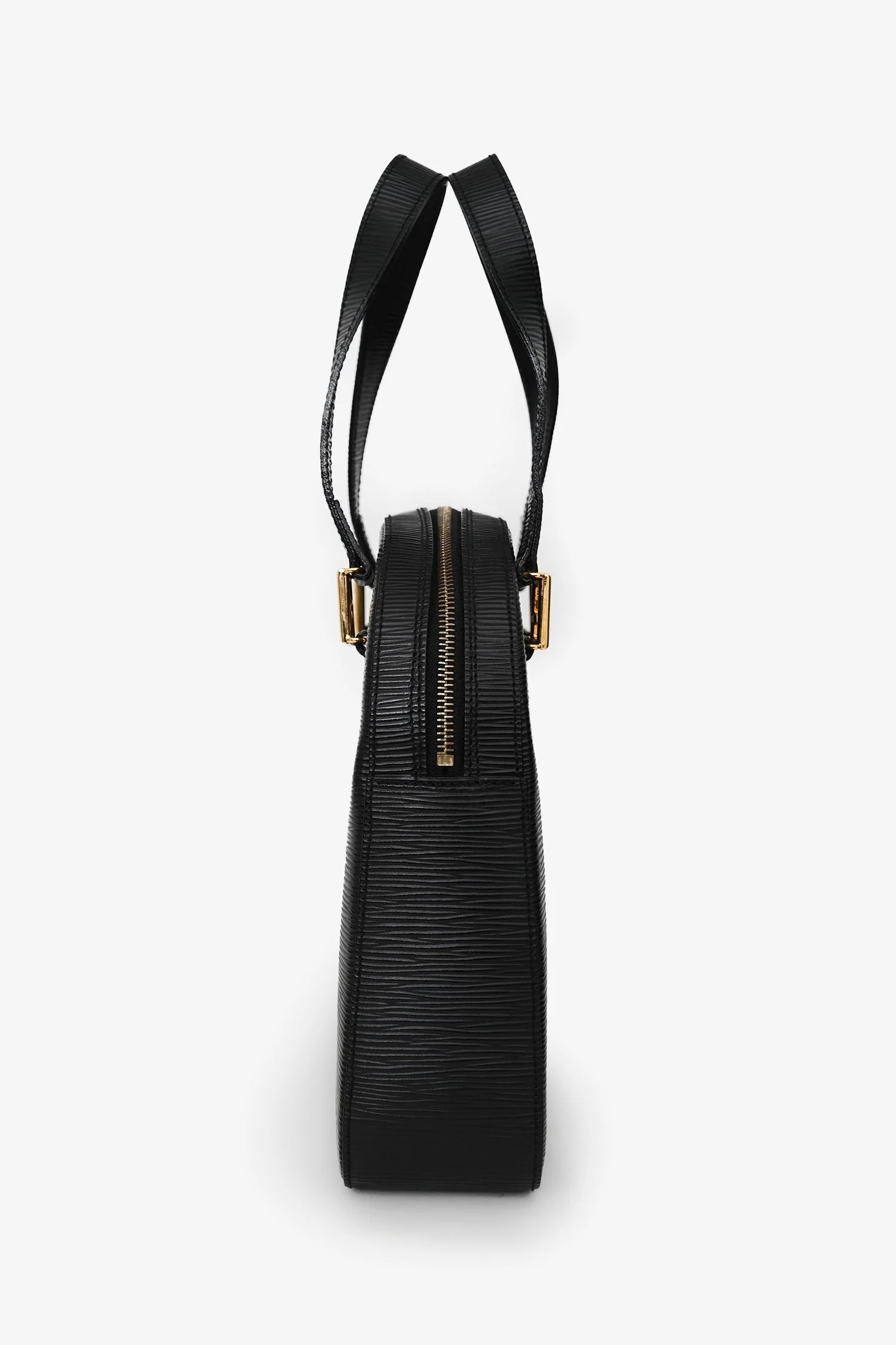 Fendi Black Epi Leather 'FF' bag with Strap - Image 3
