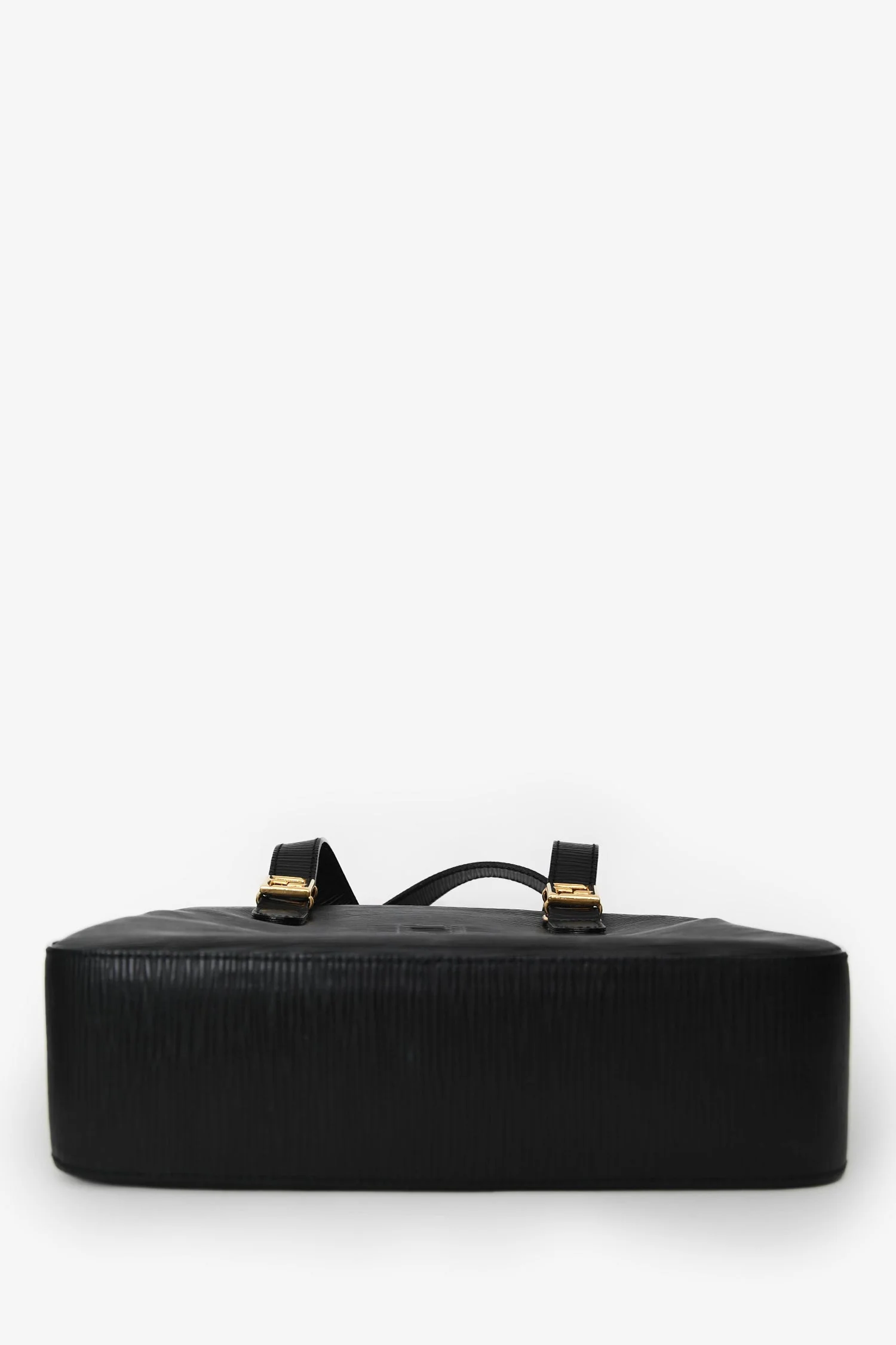 Fendi Black Epi Leather 'FF' bag with Strap - Image 5