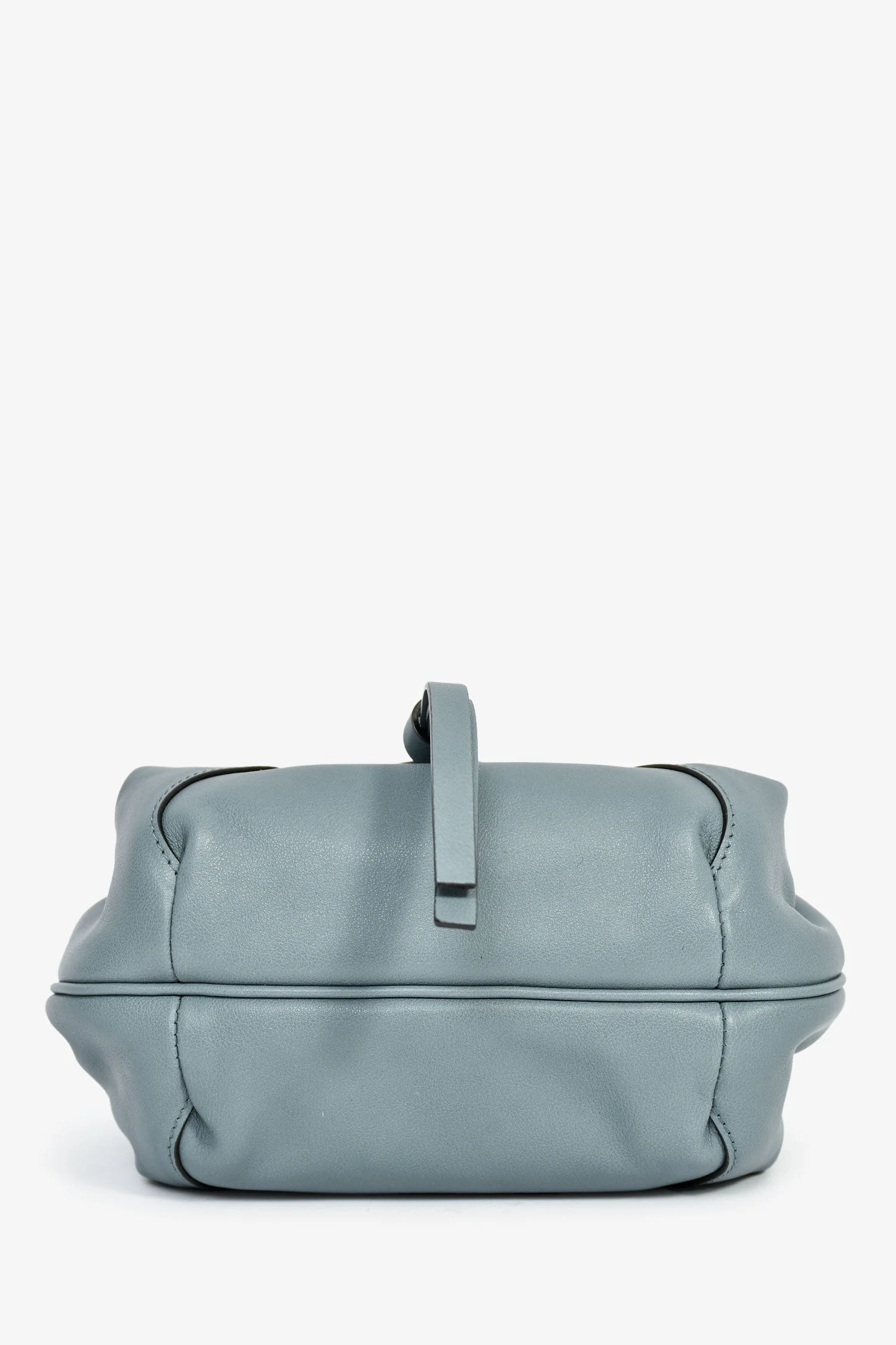 Fendi Blue Leather Mini Spy Top Handle Bag - Image 5