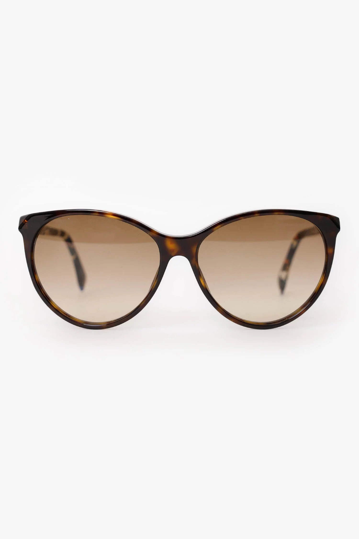 Fendi Brown And Multi Marble Sunglasses