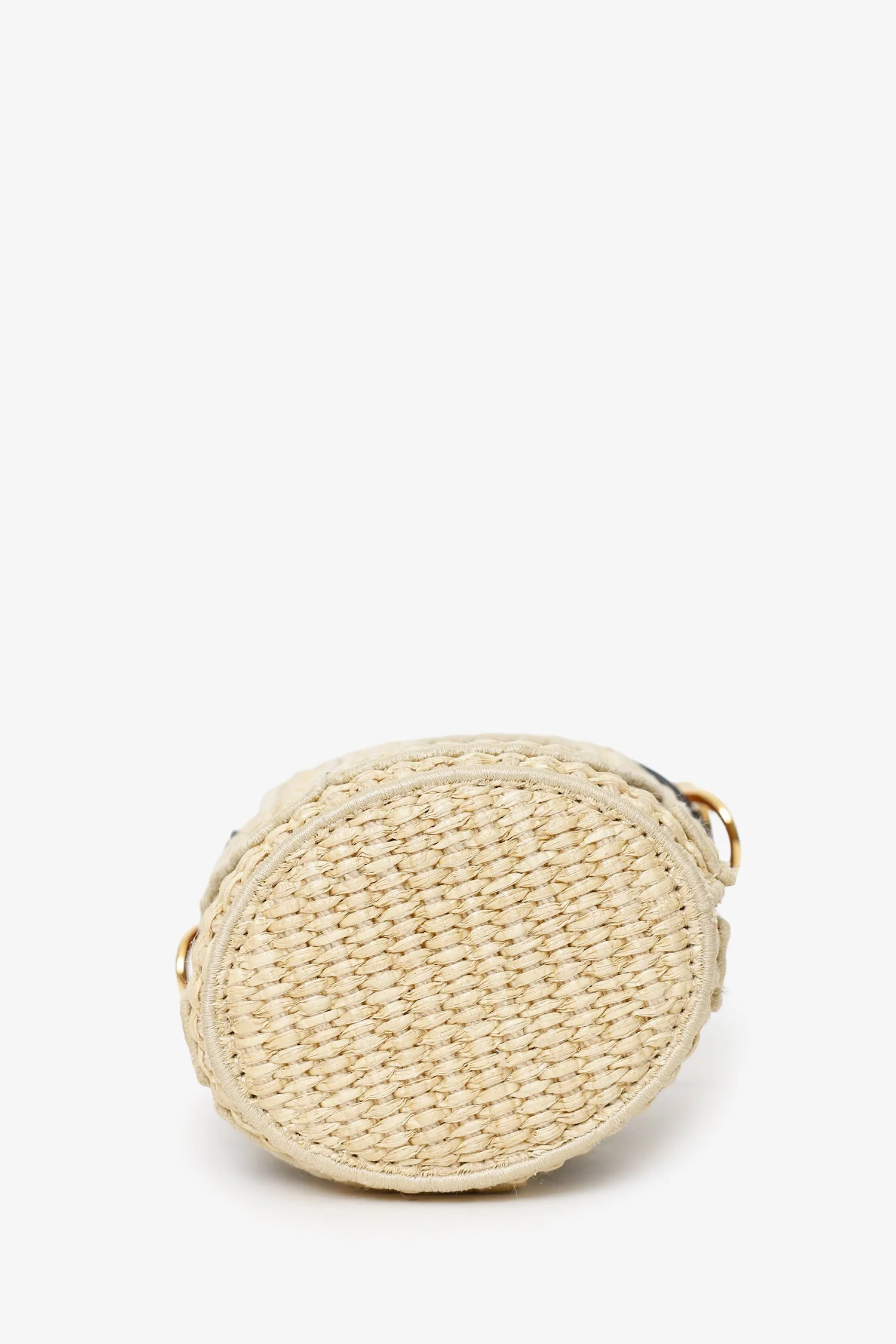 Fendi Brown/Beige Zucca FF Step Out Nano Bucket Bag - Image 5