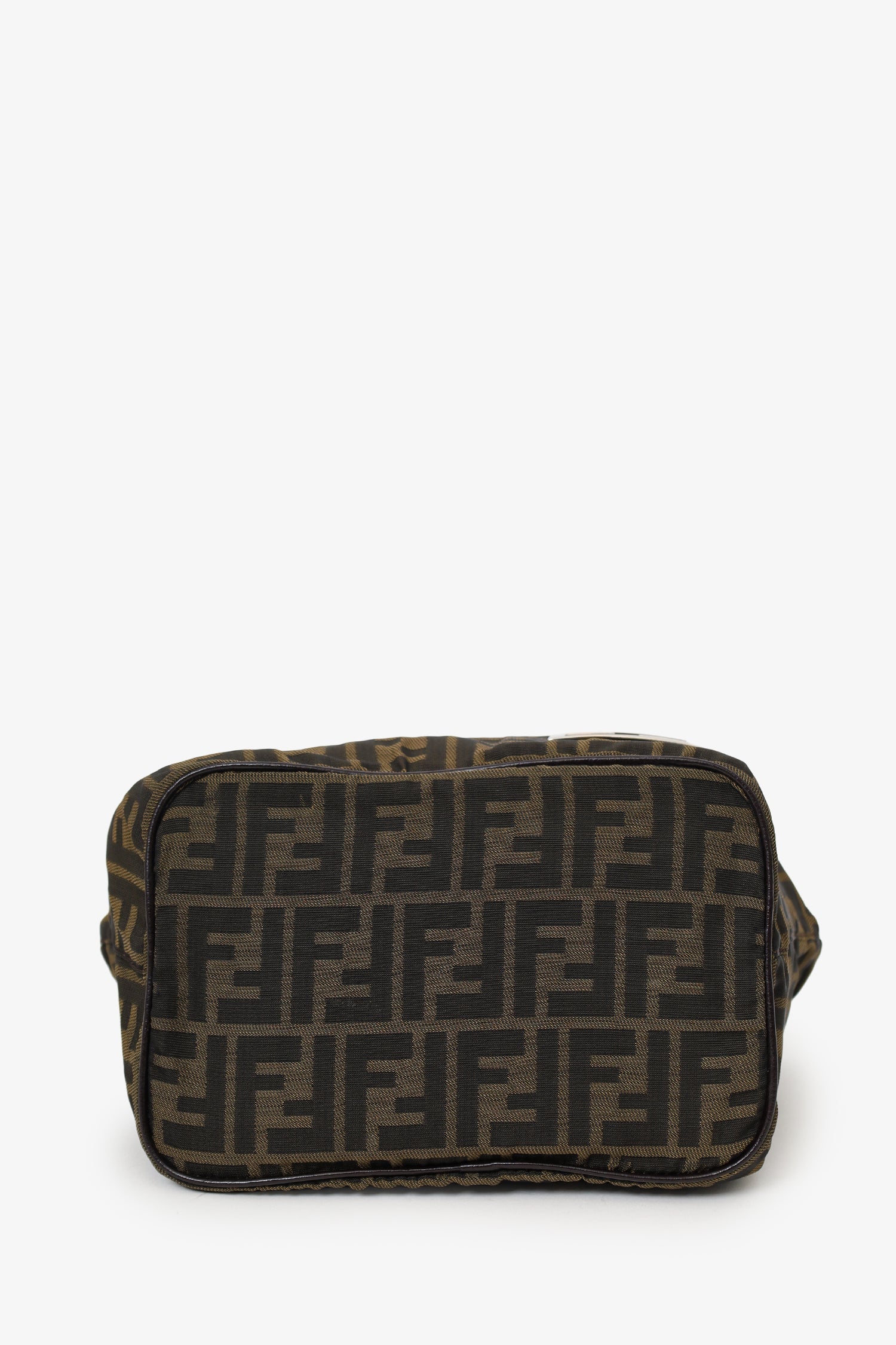 Fendi Brown FF Zucca Canvas Mini Tote - Image 5
