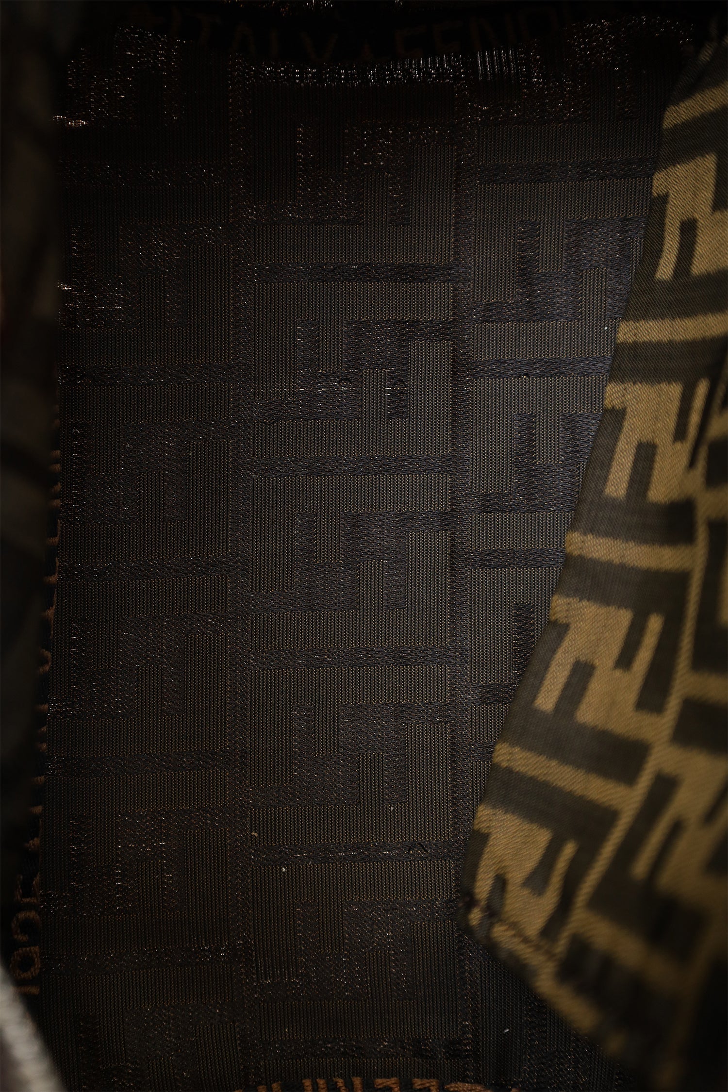 Fendi Brown FF Zucca Canvas Mini Tote - Image 7