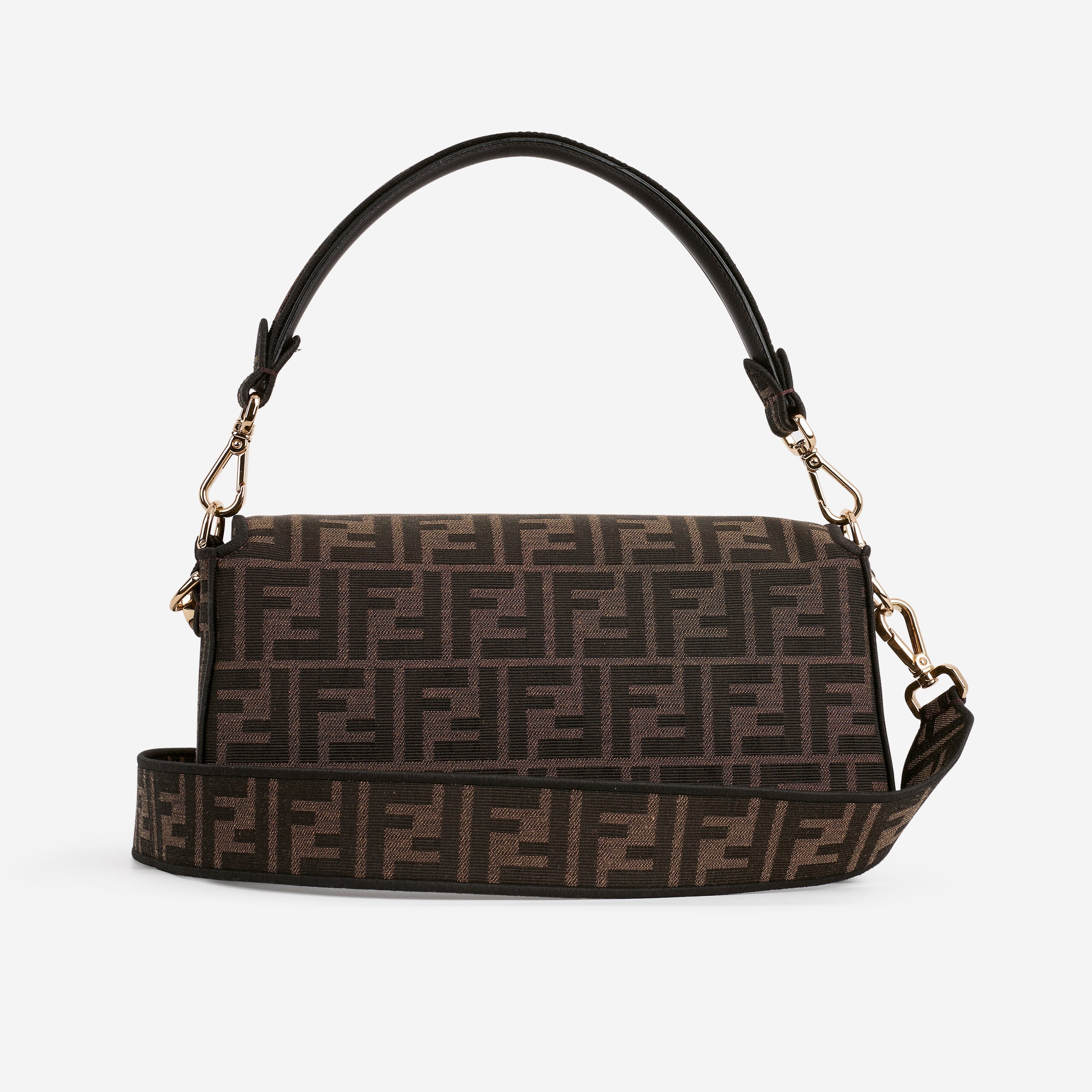 Fendi Medium Baguette - FF Jacquard Monogram | Gold Hardware - Image 3