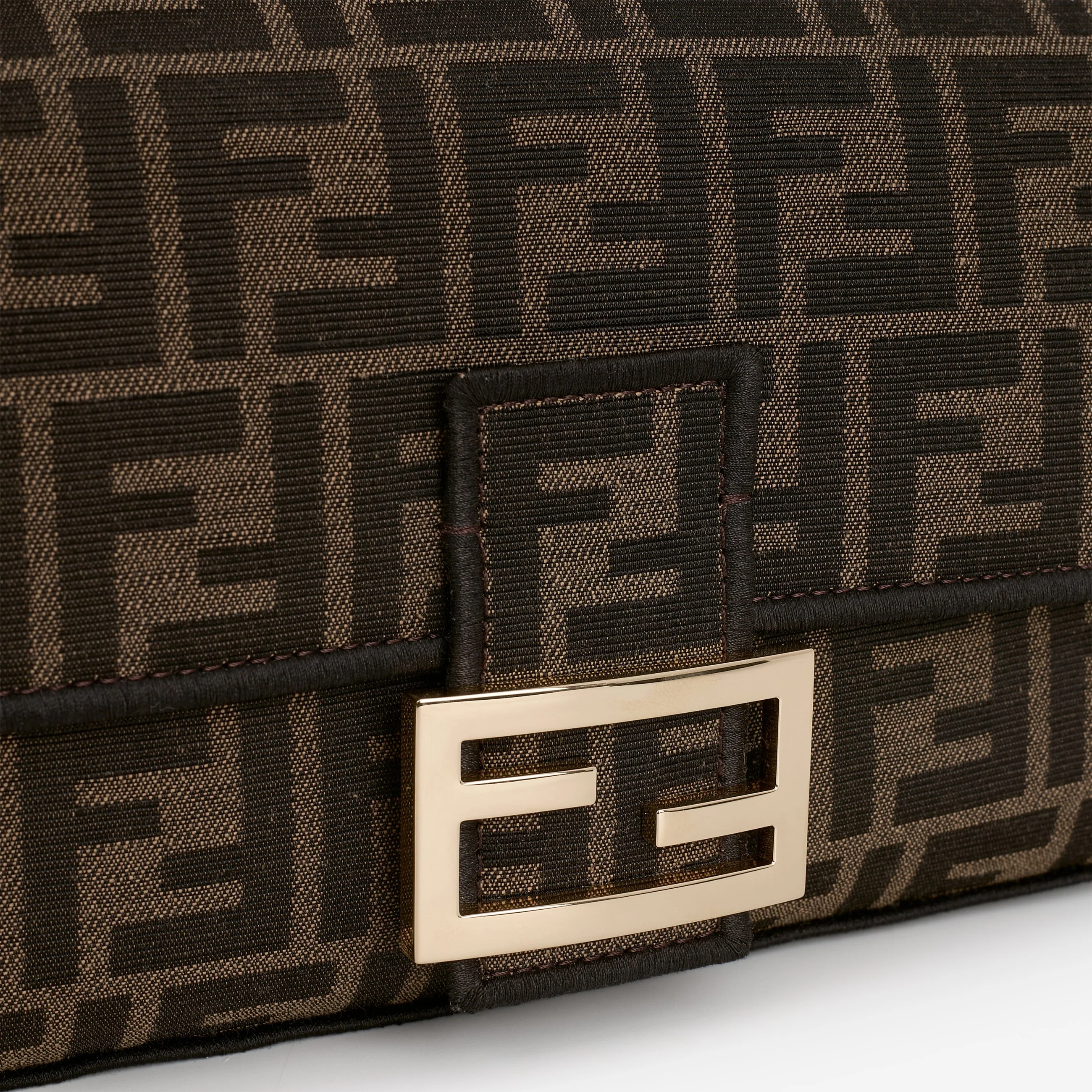 Fendi Medium Baguette - FF Jacquard Monogram | Gold Hardware - Image 7