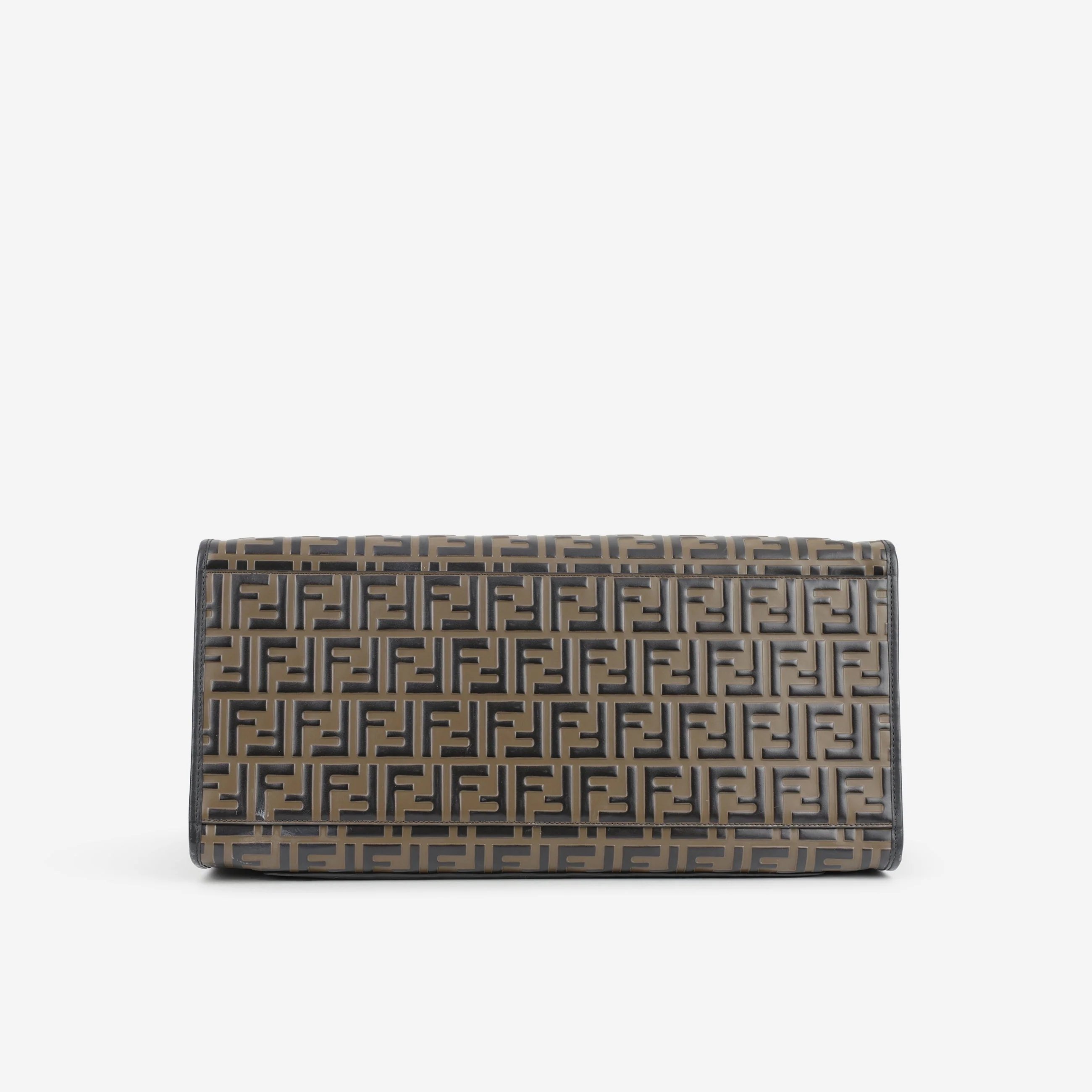 Fendi Runaway Shopper Tote - FF Zucca Calfskin | Silver Hardware - Image 4