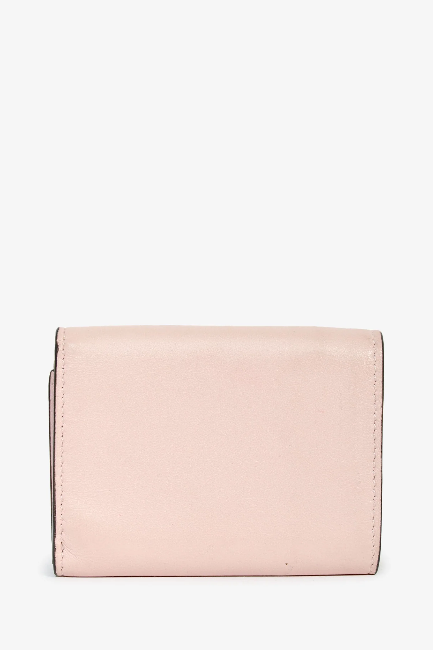 Fendi Pink FF Baguette Compact Wallet - Image 2